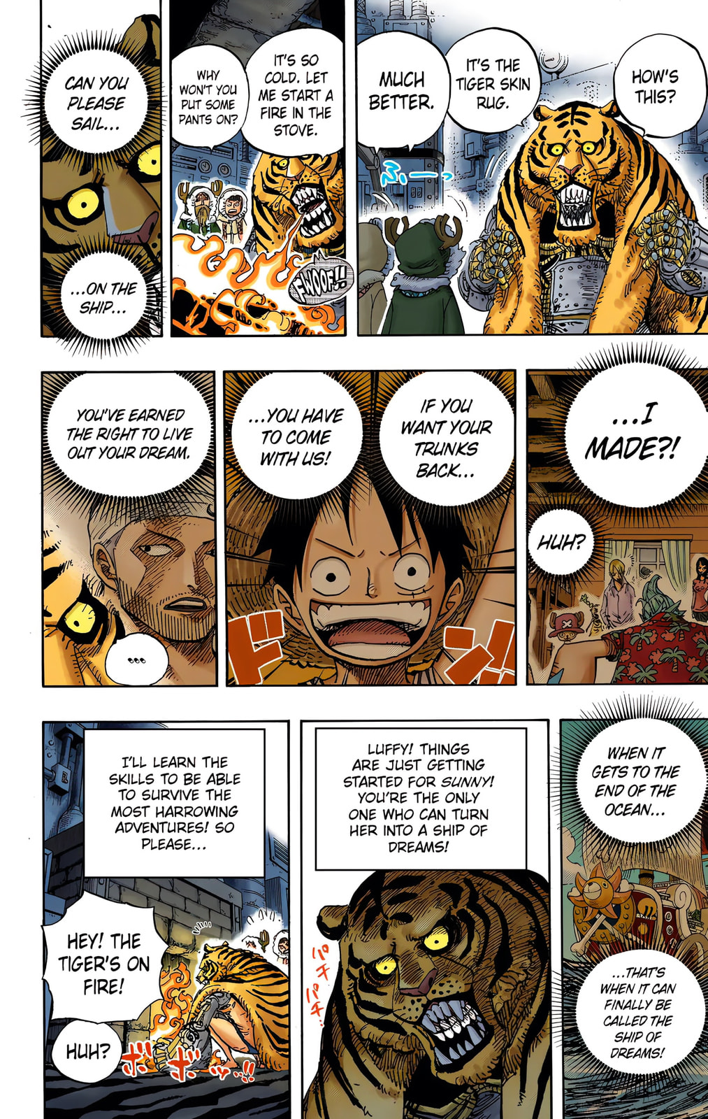 Read One Piece (Colored) chapter 596 image 13 on Lezhin