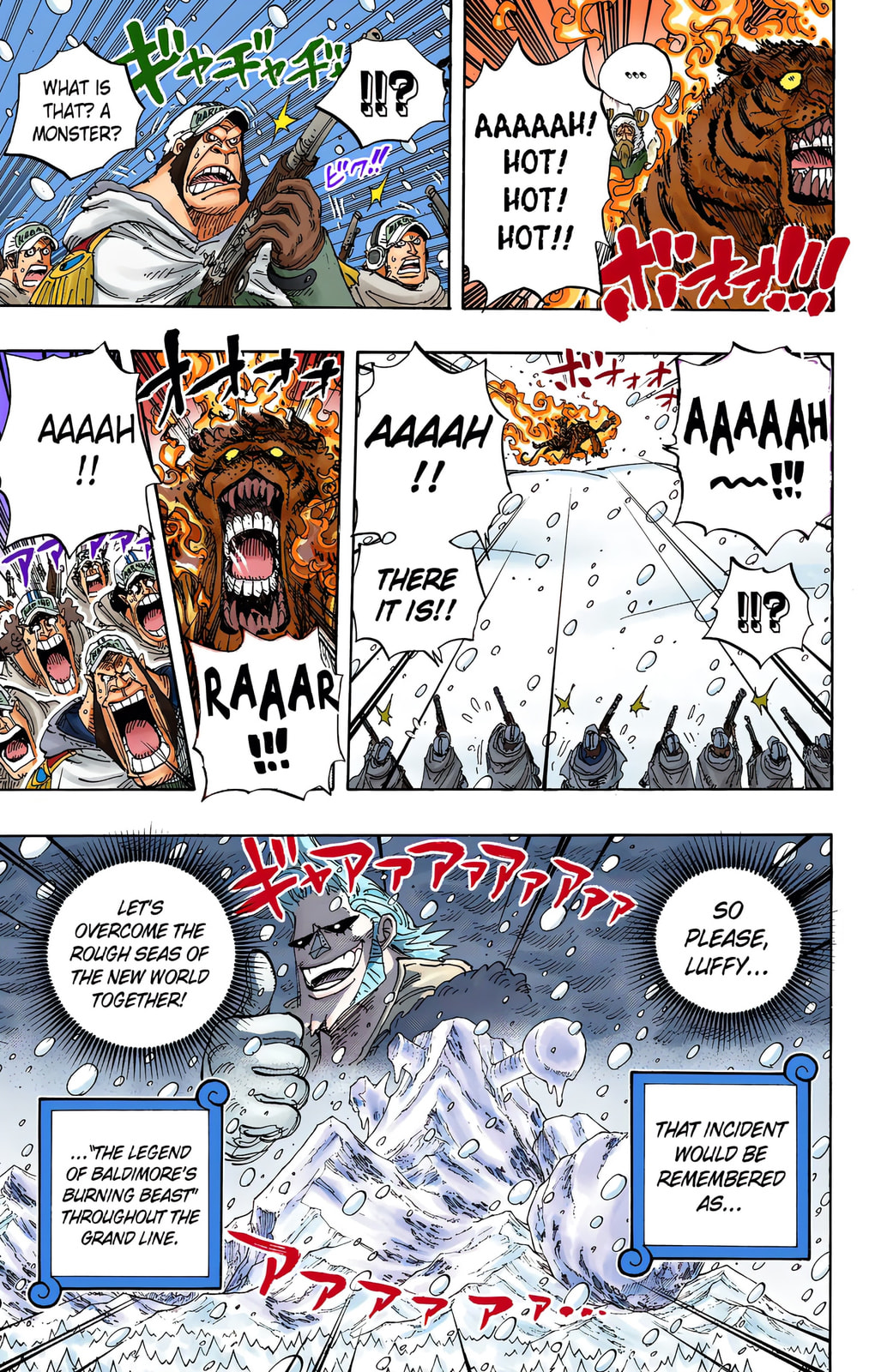Read One Piece (Colored) chapter 596 image 14 on Lezhin