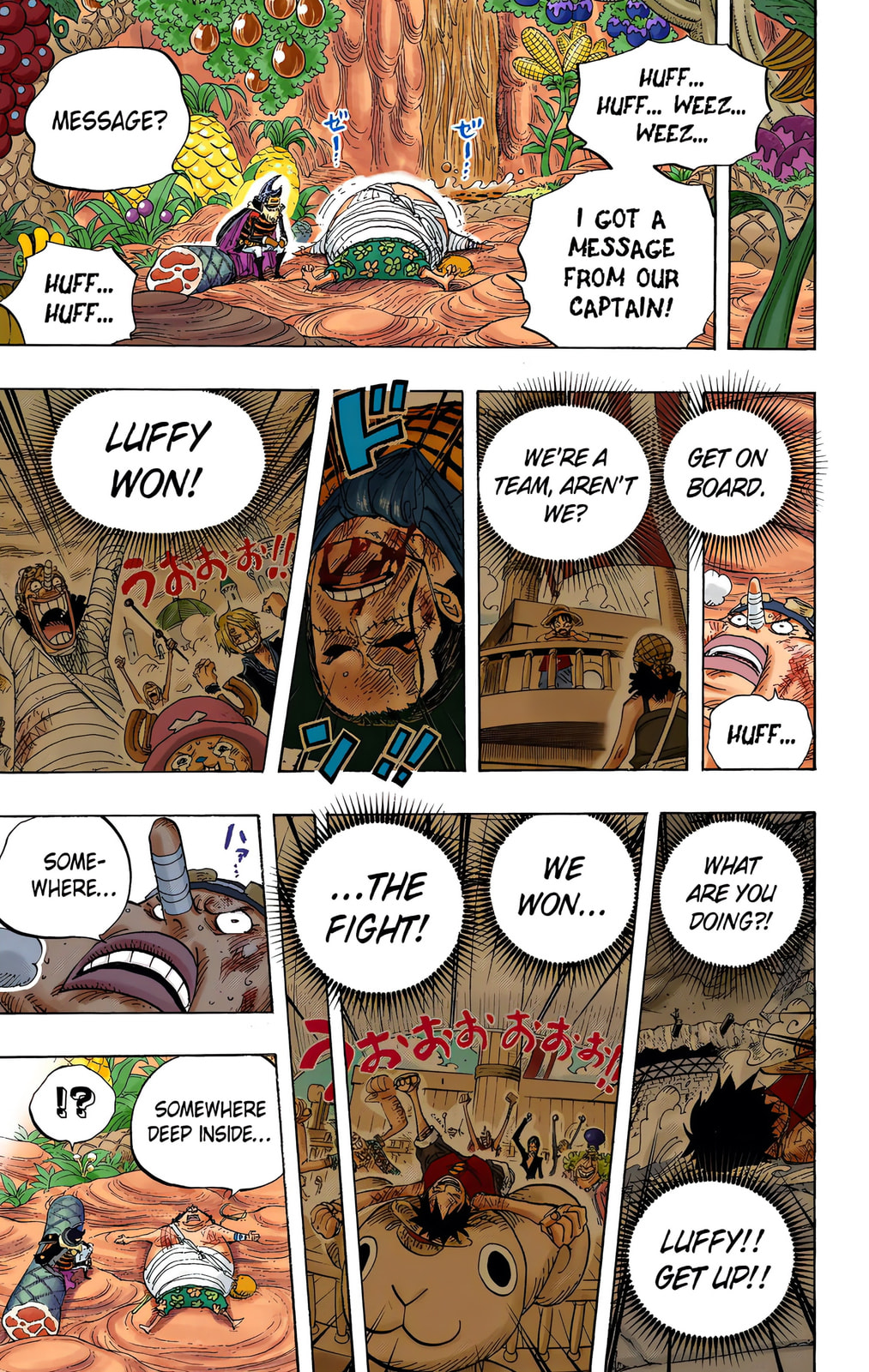 Read One Piece (Colored) chapter 596 image 16 on Lezhin
