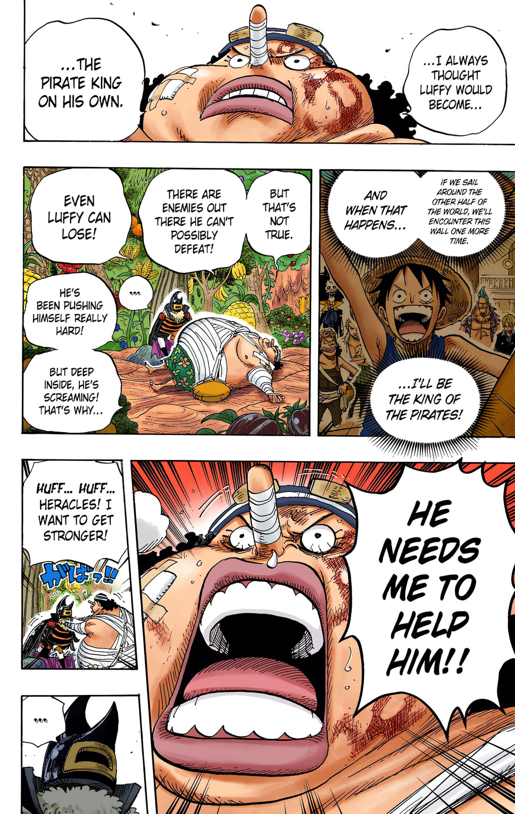 Read One Piece (Colored) chapter 596 image 17 on Lezhin