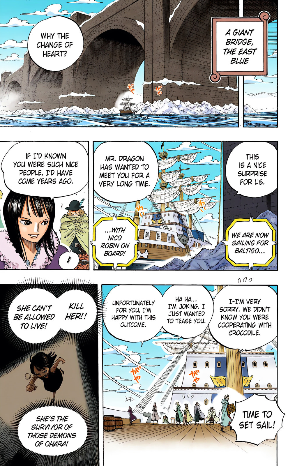 Read One Piece (Colored) chapter 596 image 8 on Lezhin