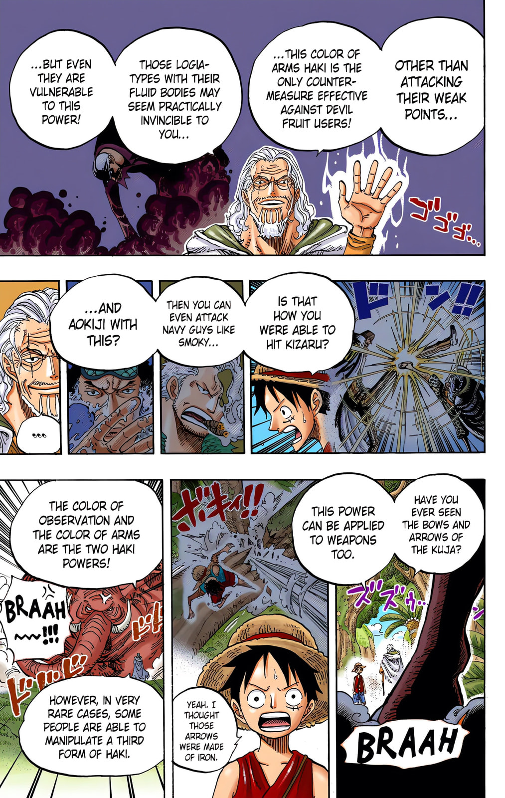 Read One Piece (Colored) chapter 597 image 12 on Lezhin