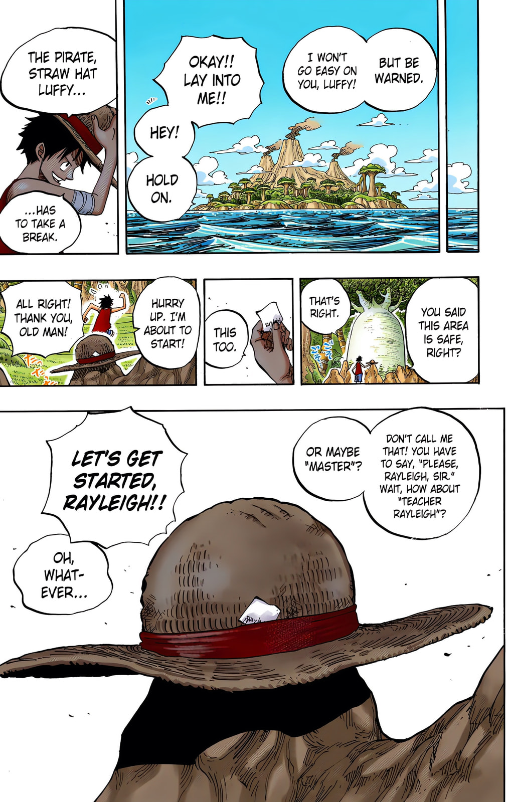 Read One Piece (Colored) chapter 597 image 15 on Lezhin