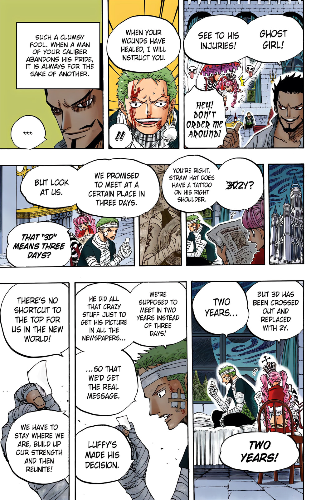Read One Piece (Colored) chapter 597 image 4 on Lezhin