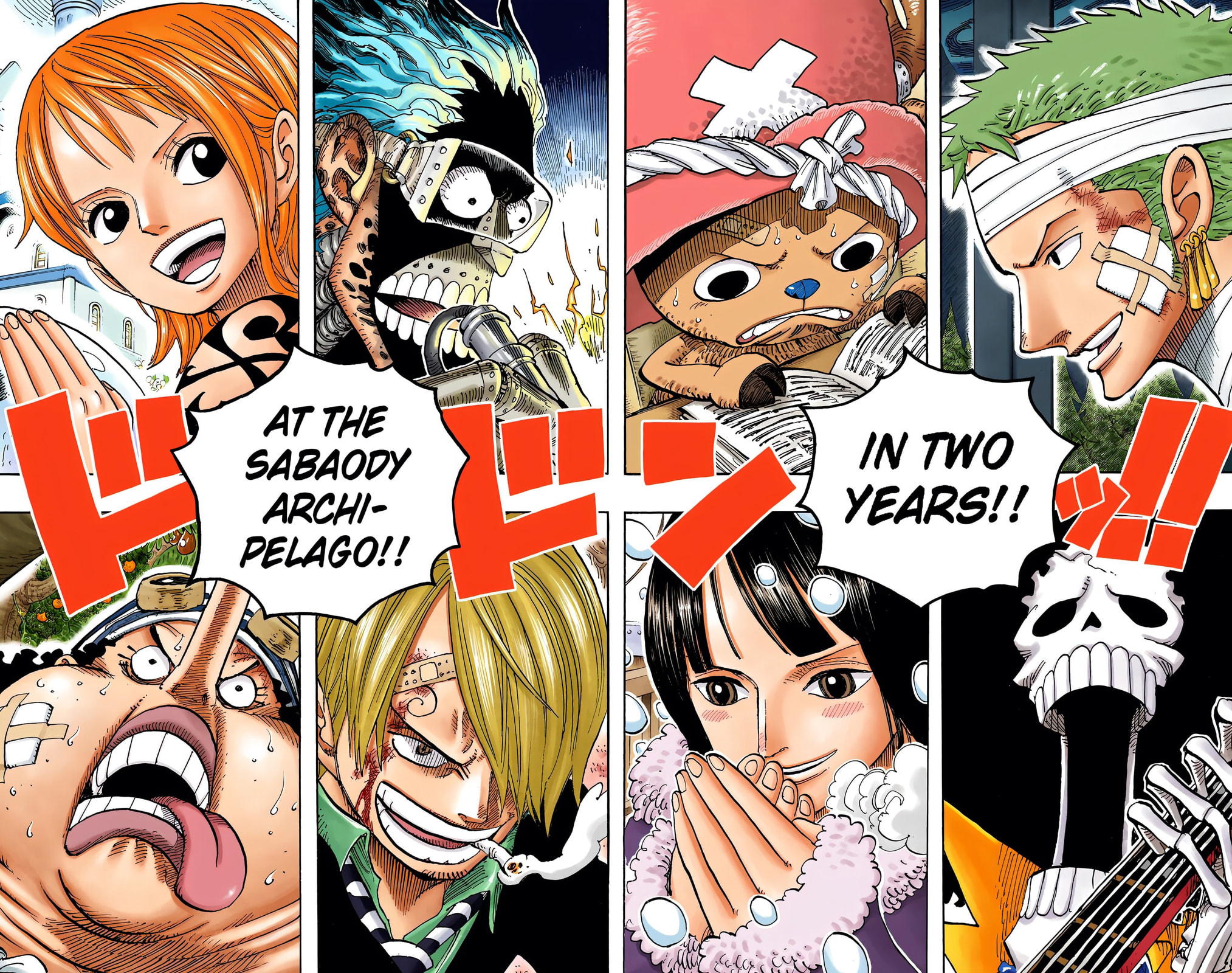 Read One Piece (Colored) chapter 597 image 5 on Lezhin