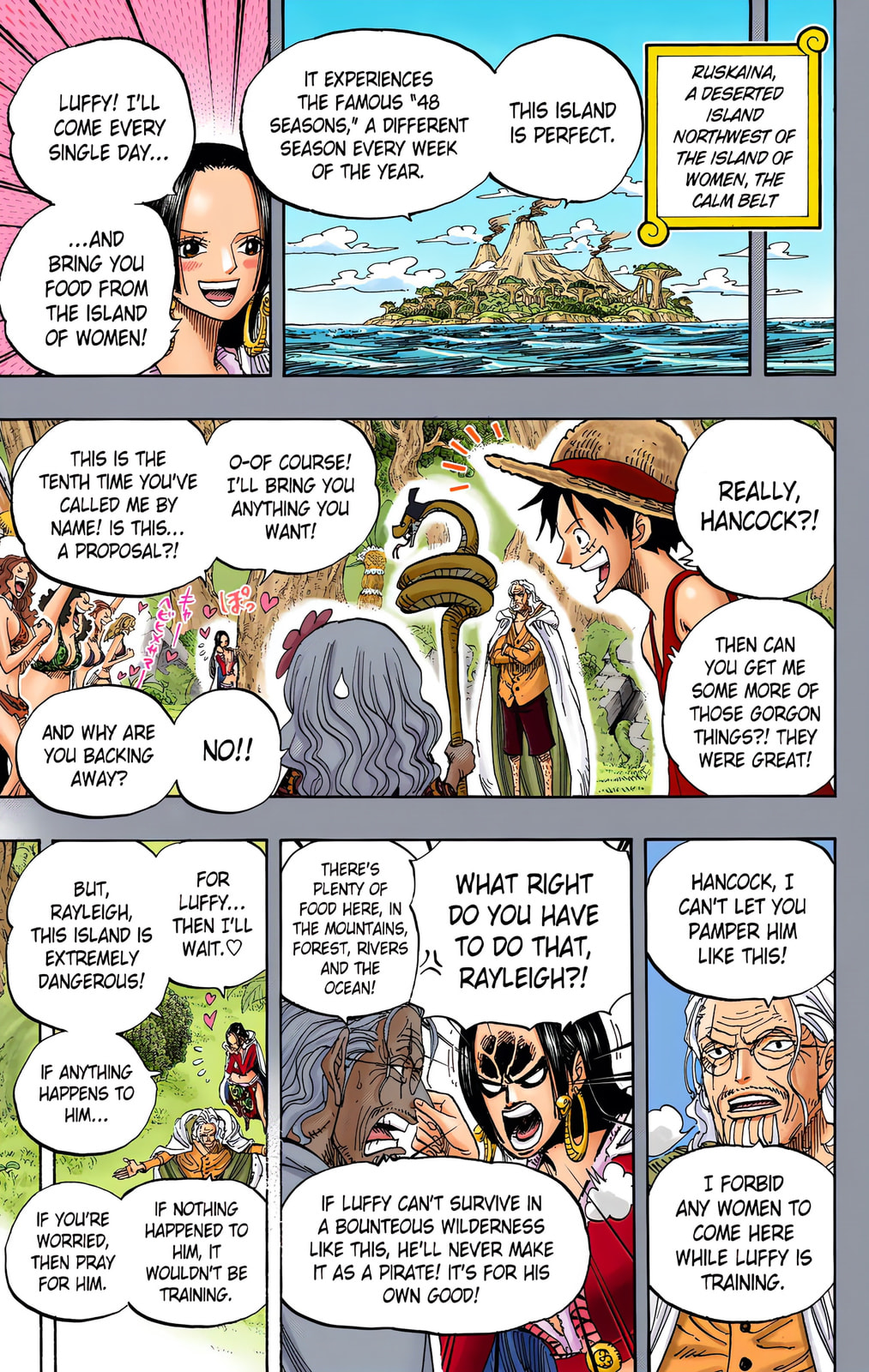 Read One Piece (Colored) chapter 597 image 7 on Lezhin