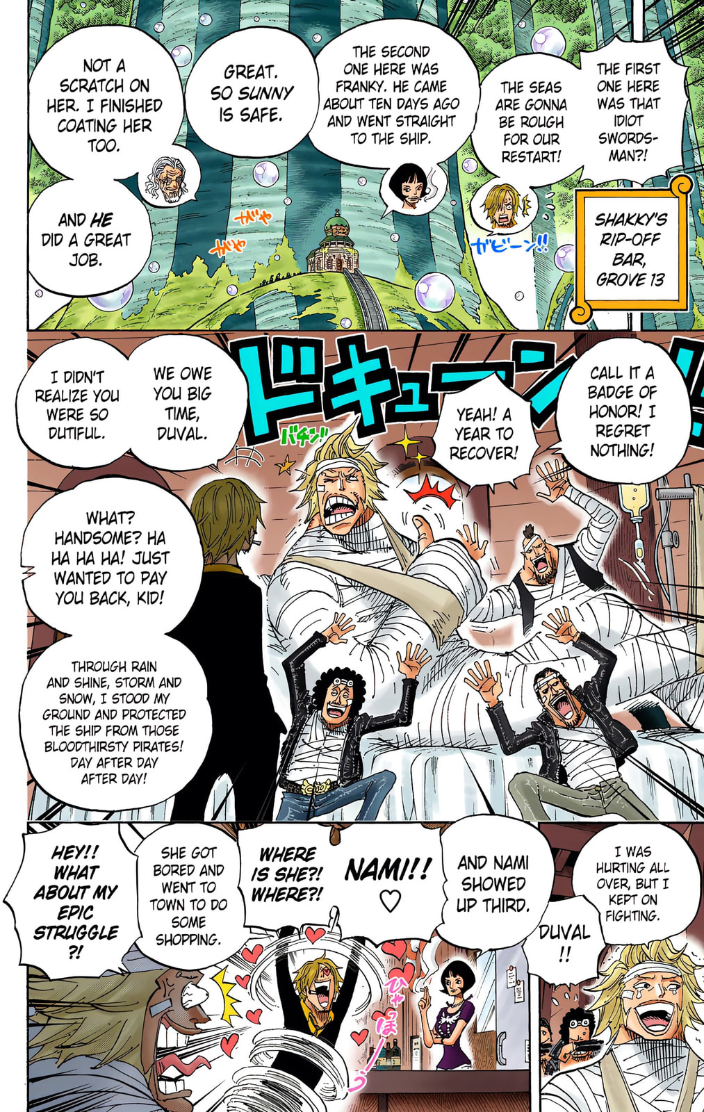 Read One Piece (Colored) chapter 598 image 14 on Lezhin