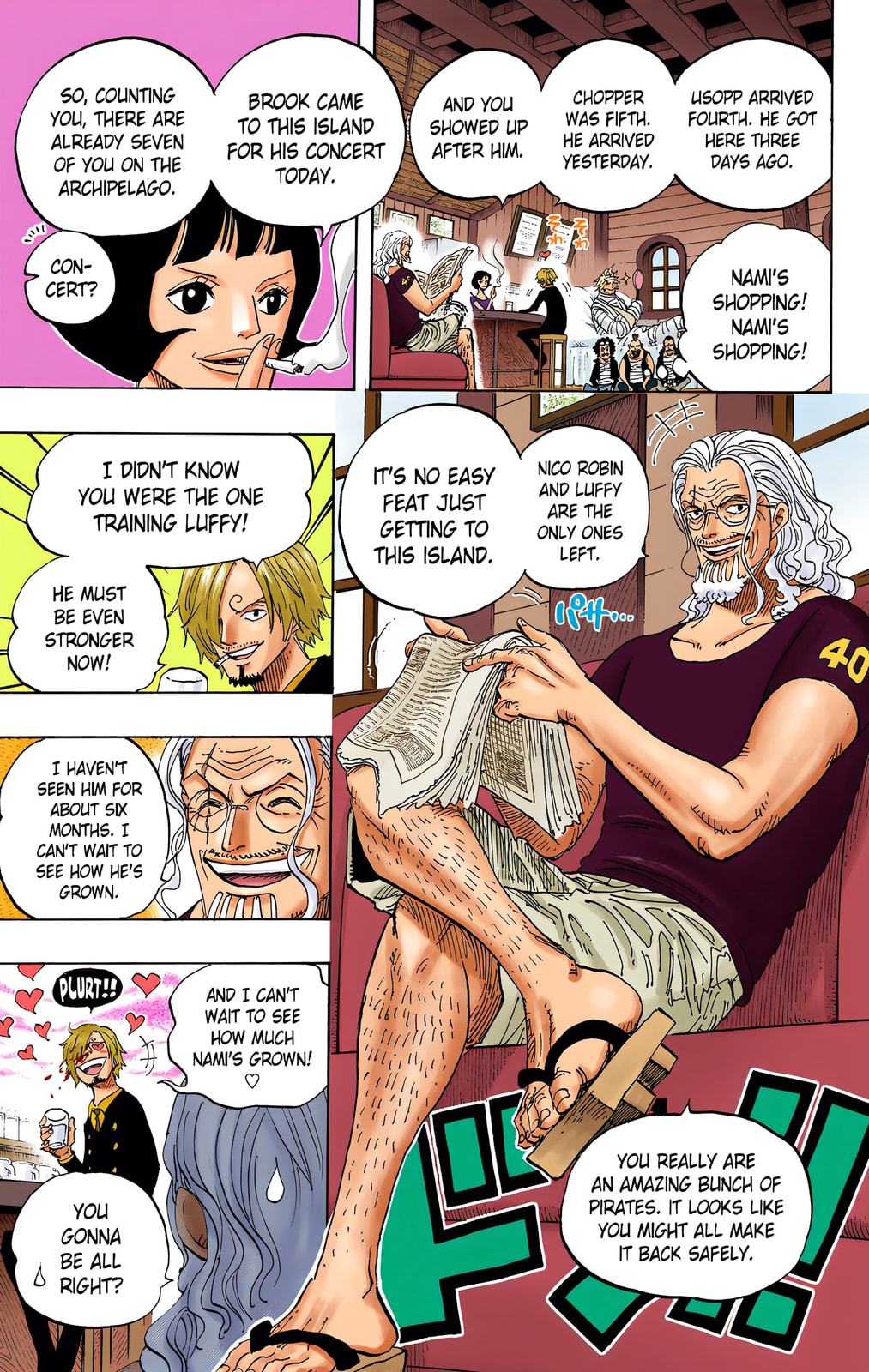 Read One Piece (Colored) chapter 598 image 15 on Lezhin
