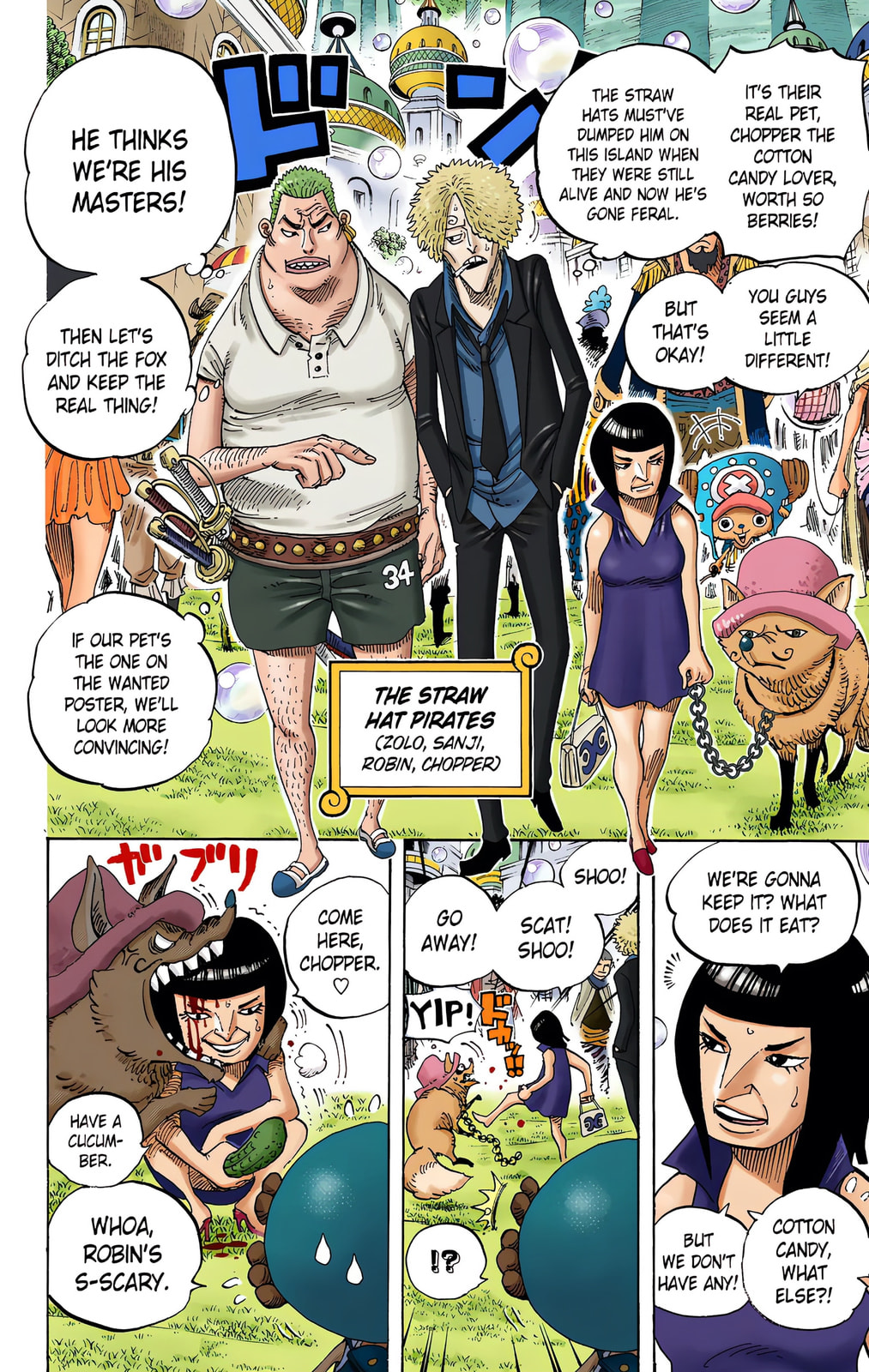 Read One Piece (Colored) chapter 598 image 18 on Lezhin