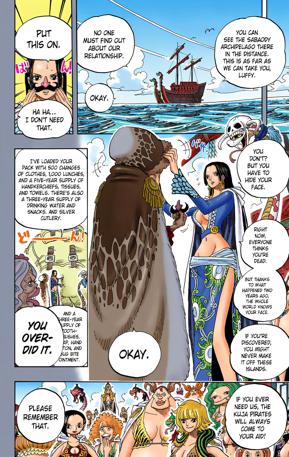 Read One Piece (Colored) chapter 599 image 1 on Lezhin
