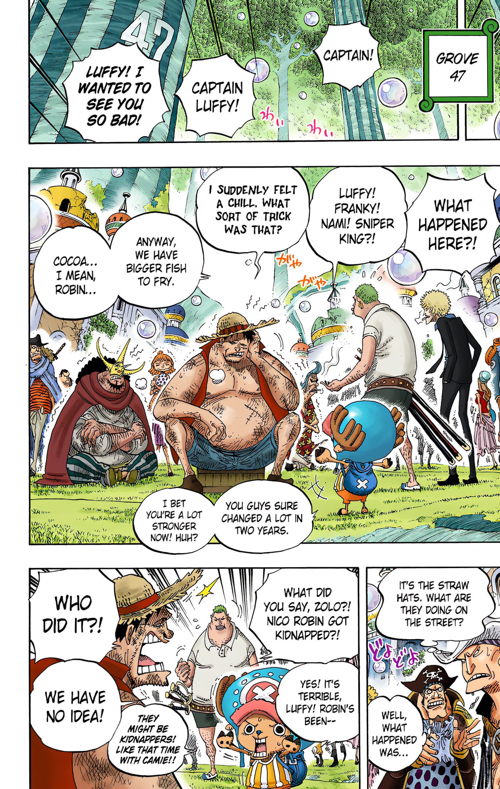 Read One Piece (Colored) chapter 599 image 10 on Lezhin