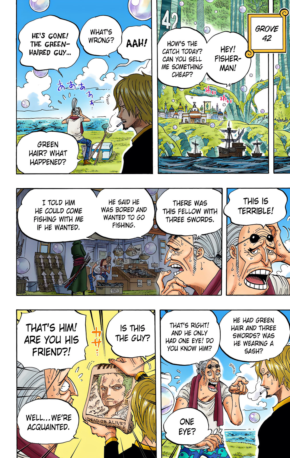 Read One Piece (Colored) chapter 599 image 14 on Lezhin