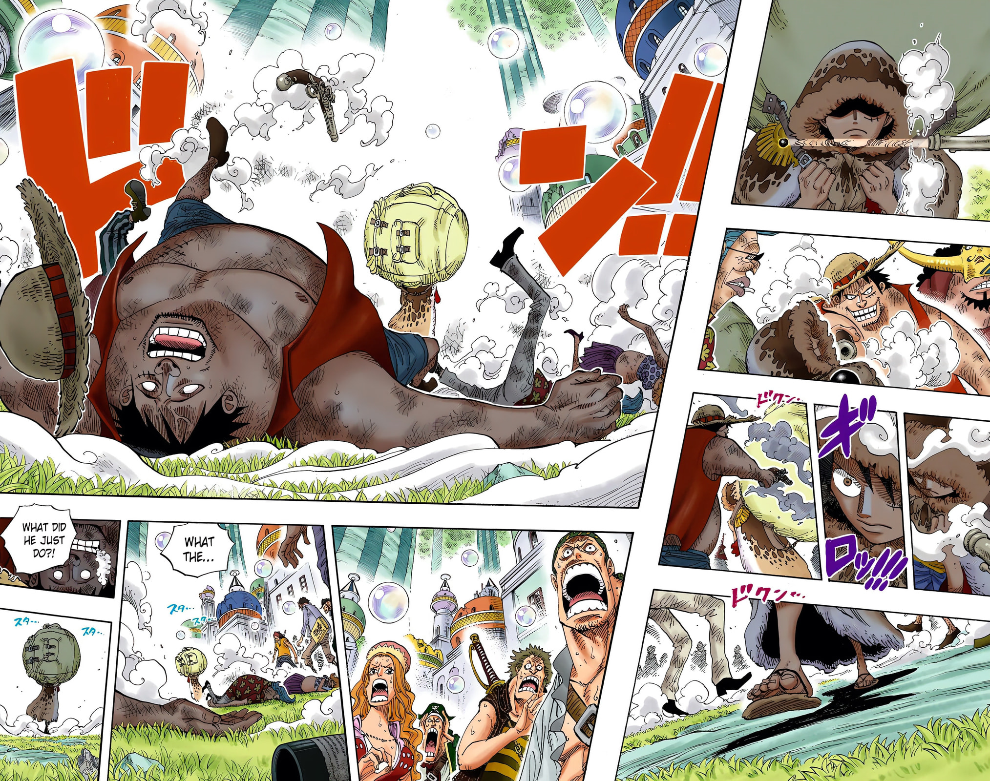 Read One Piece (Colored) chapter 599 image 5 on Lezhin