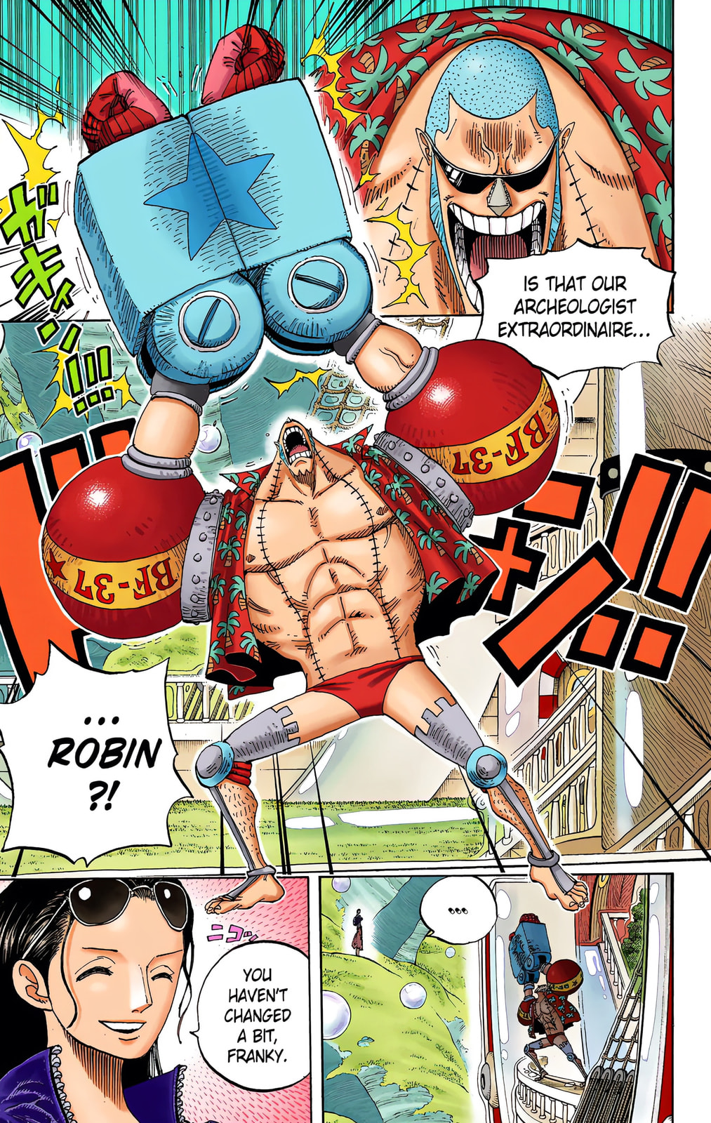 Read One Piece (Colored) chapter 599 image 7 on Lezhin
