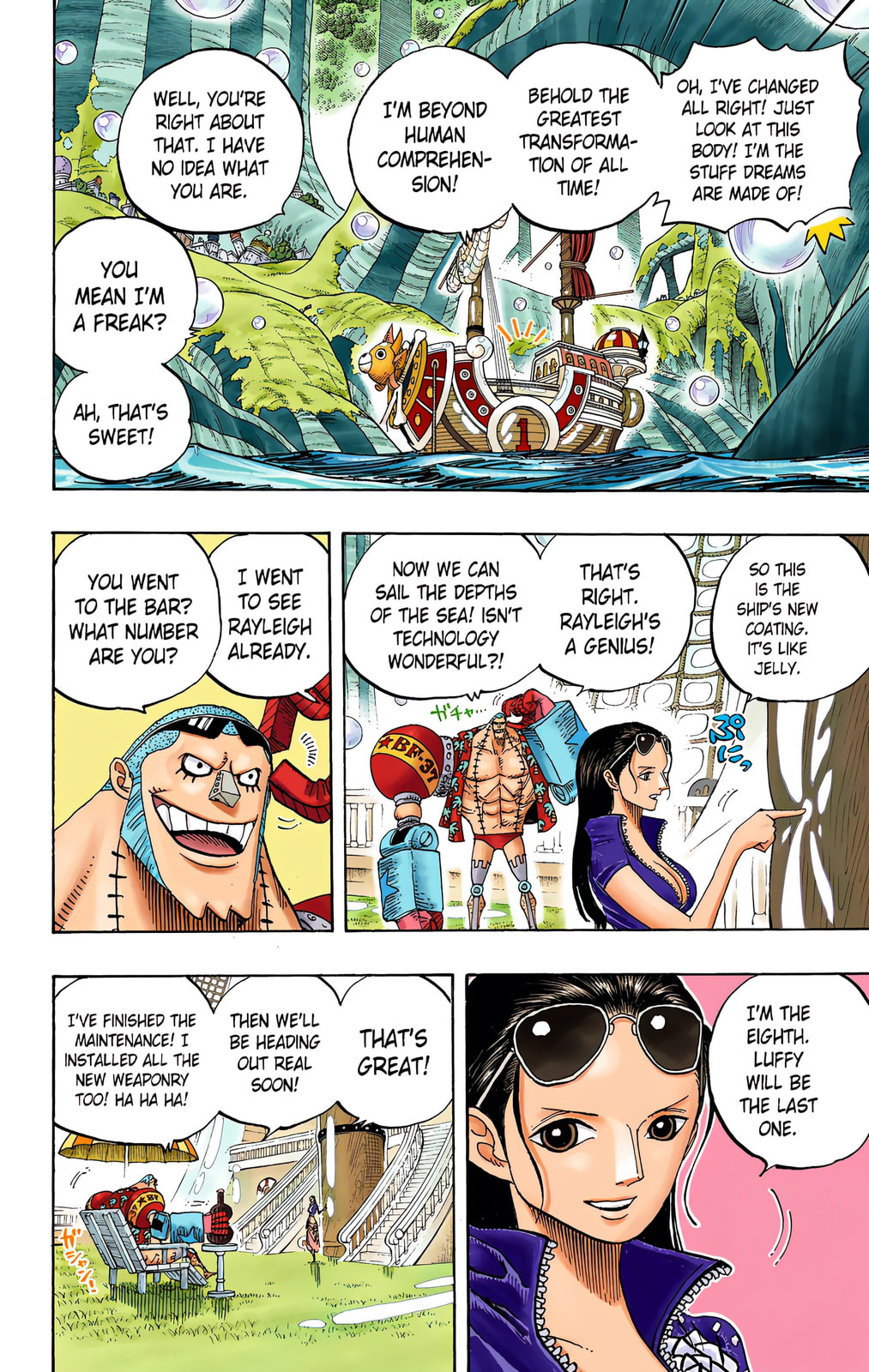 Read One Piece (Colored) chapter 599 image 8 on Lezhin