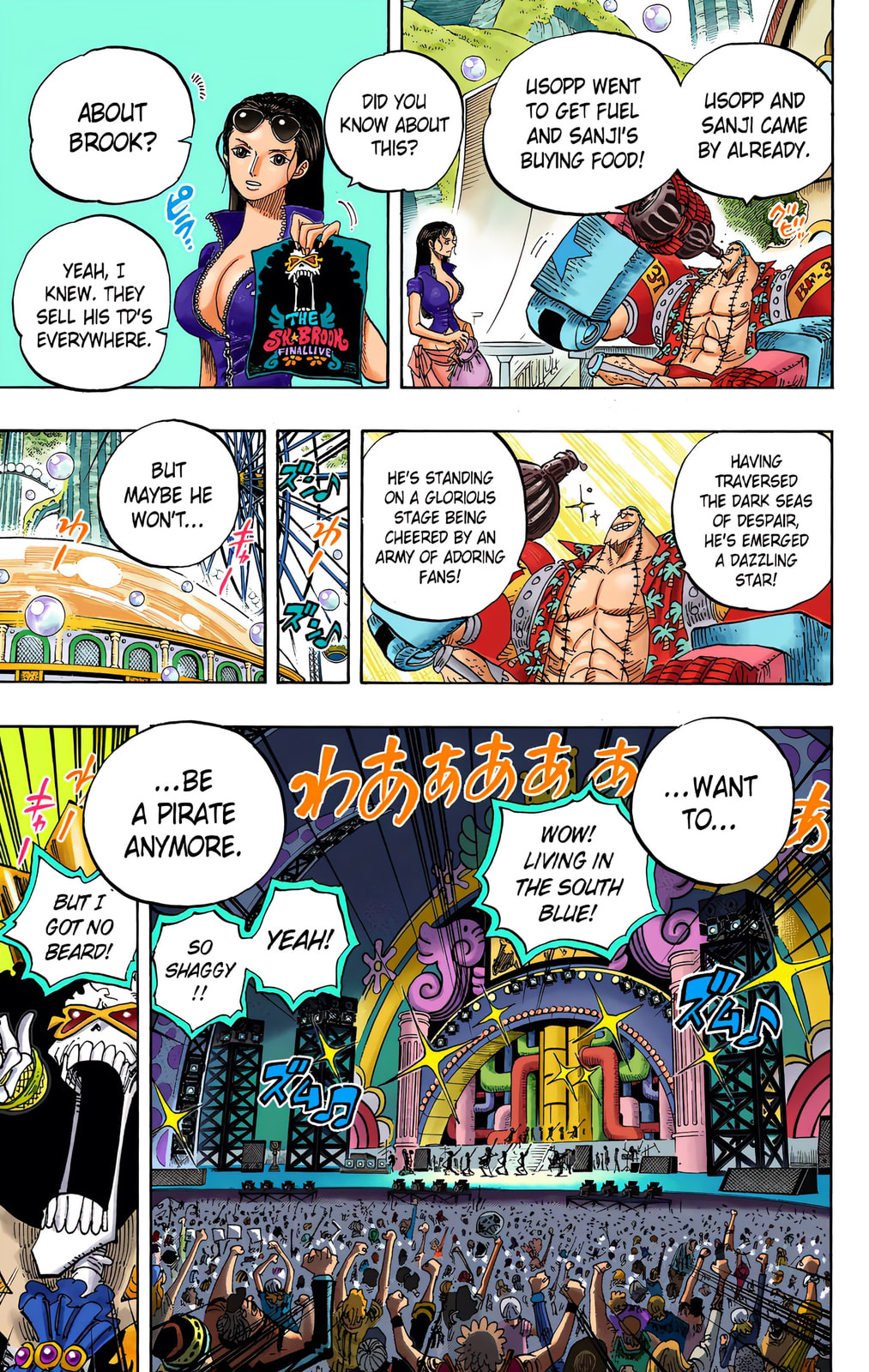 Read One Piece (Colored) chapter 599 image 9 on Lezhin
