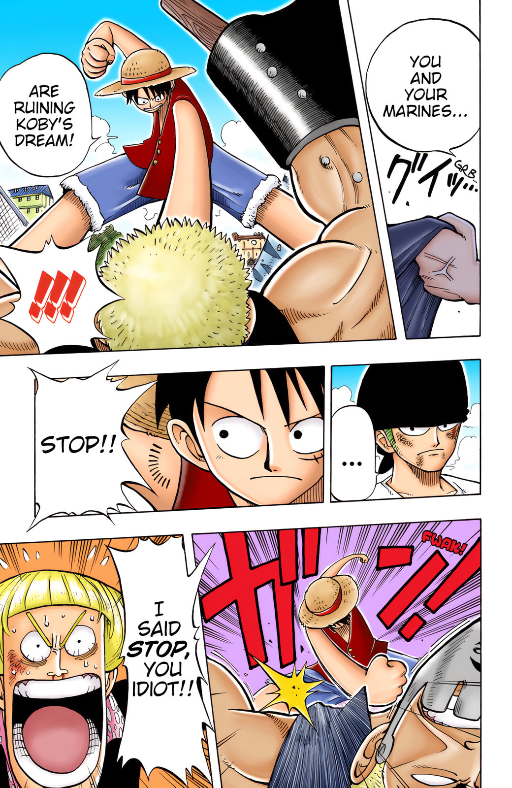 Read One Piece (Colored) chapter 6 image 17 on Lezhin