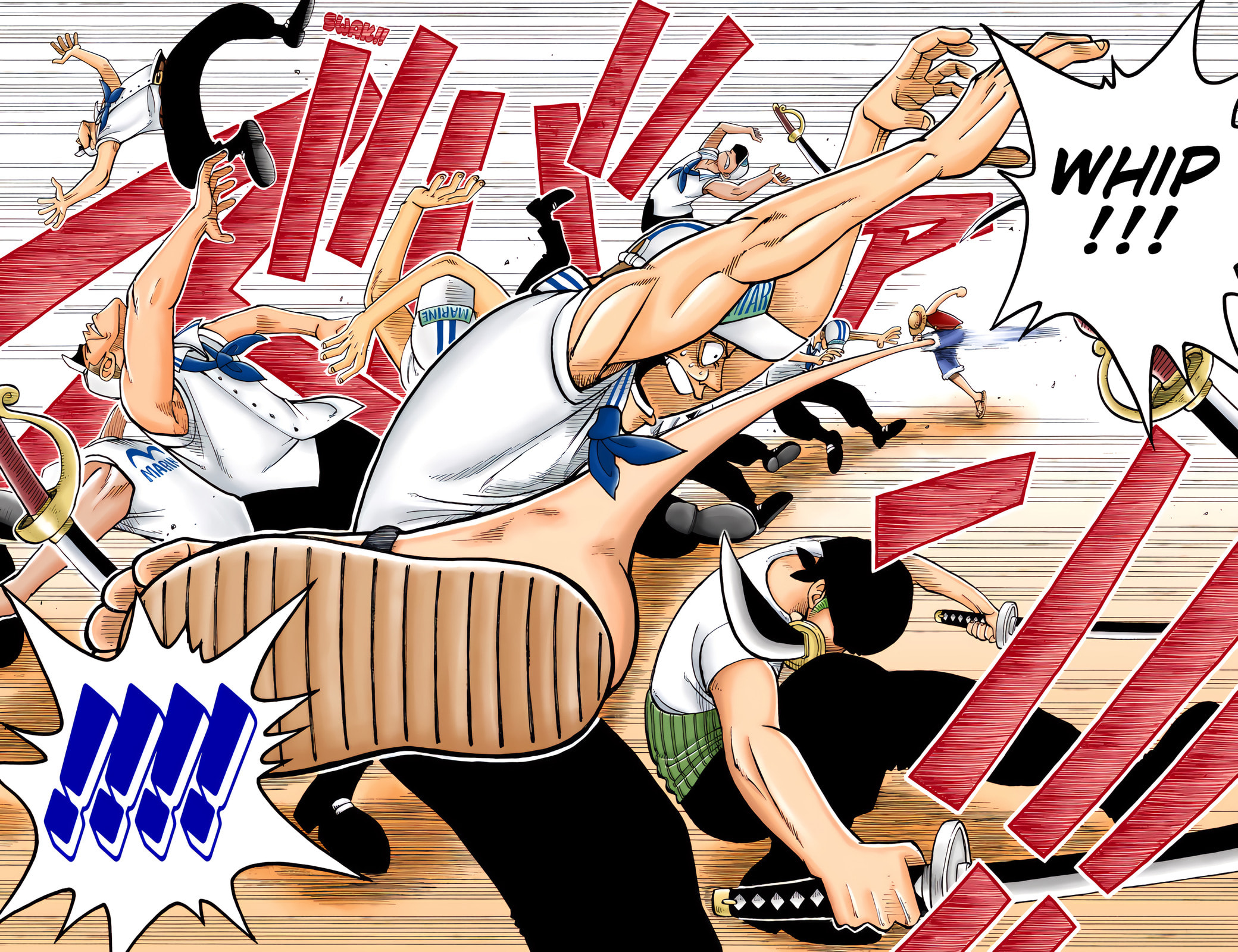 Read One Piece (Colored) chapter 6 image 7 on Lezhin