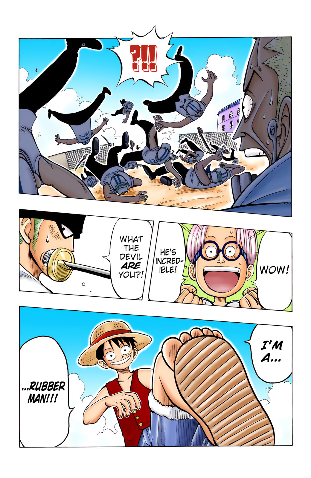 Read One Piece (Colored) chapter 6 image 8 on Lezhin