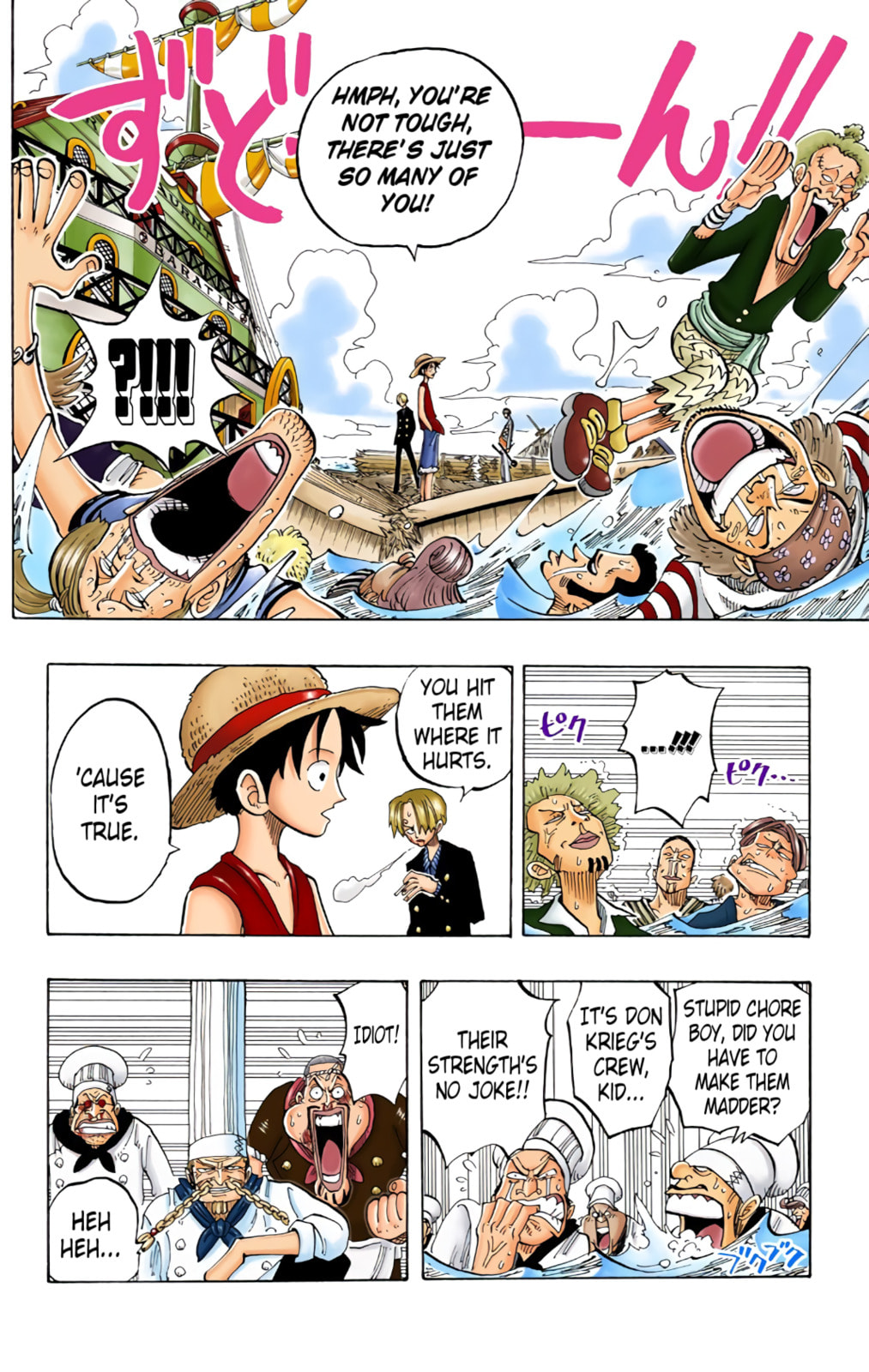 Read One Piece (Colored) chapter 60 image 3 on Lezhin