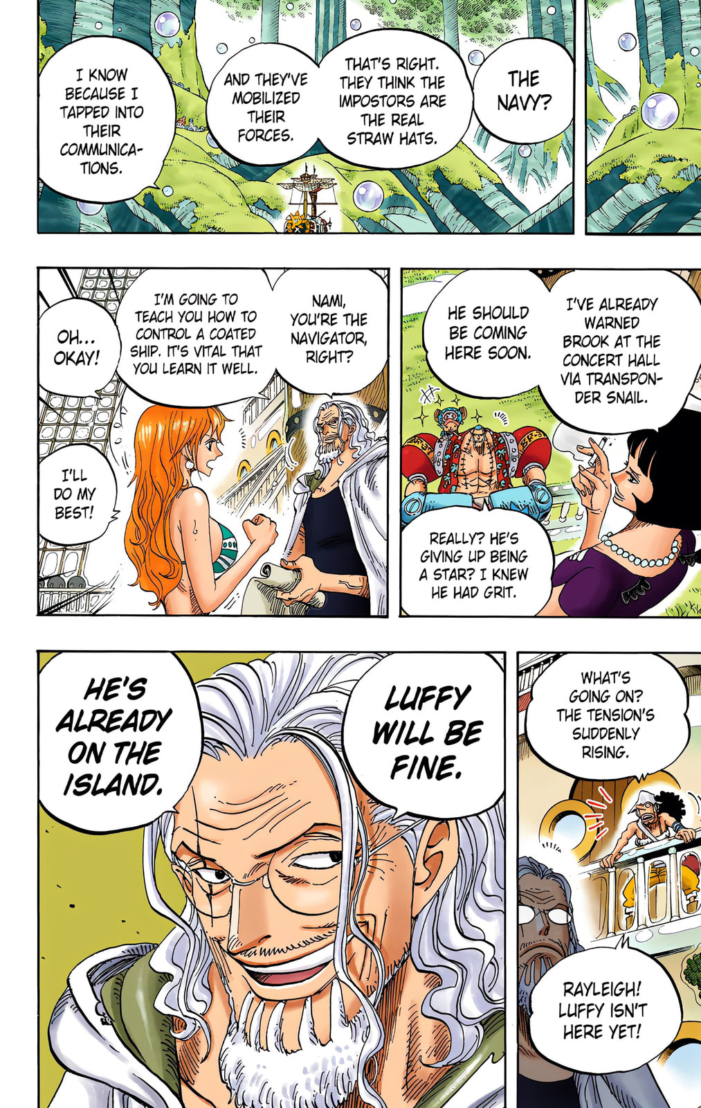 Read One Piece (Colored) chapter 600 image 16 on Lezhin