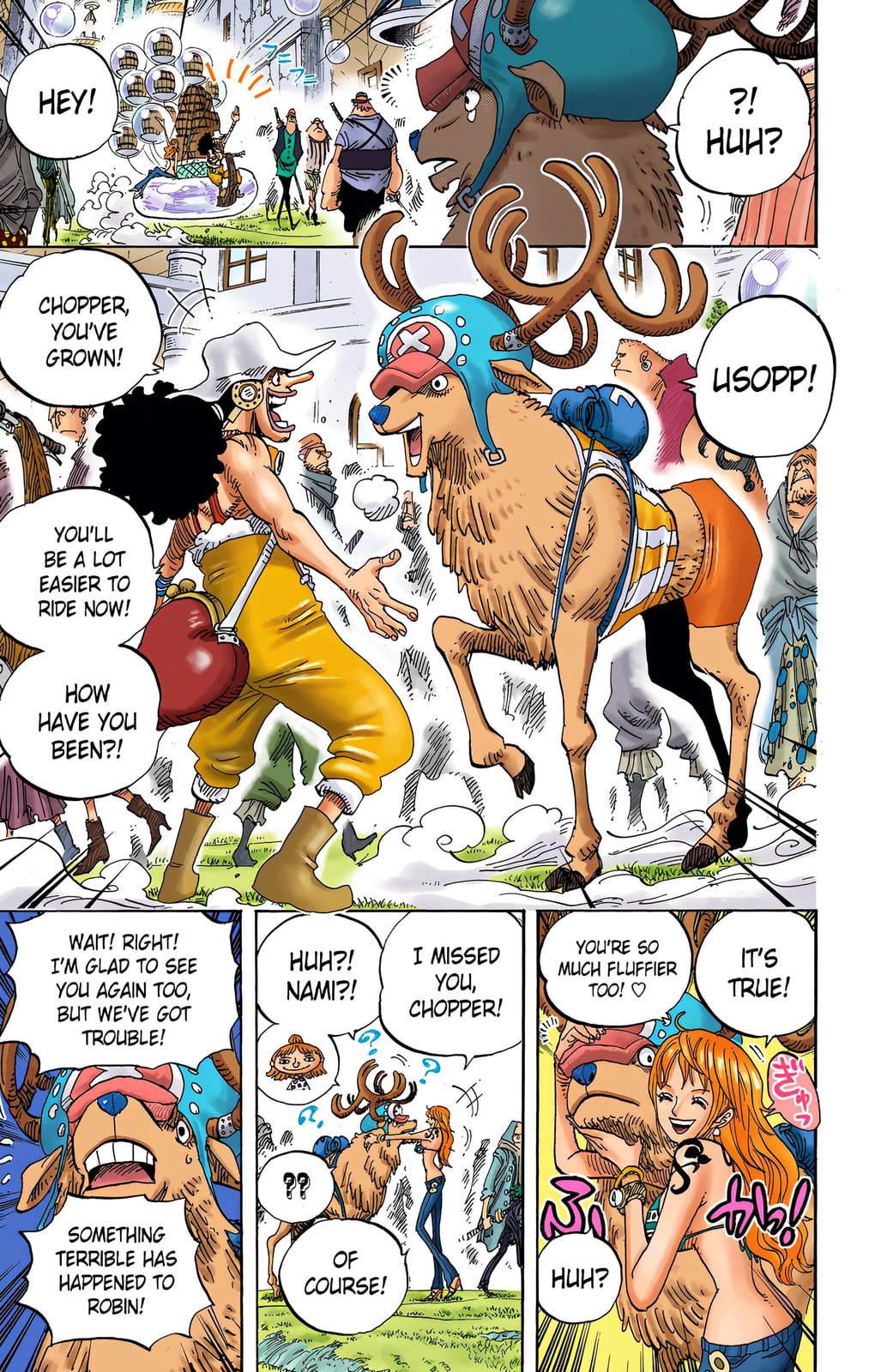 Read One Piece (Colored) chapter 600 image 2 on Lezhin