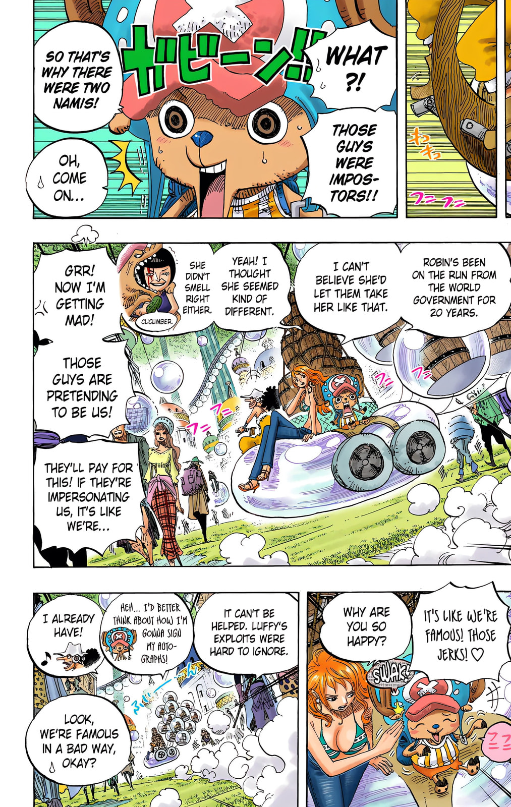 Read One Piece (Colored) chapter 600 image 3 on Lezhin