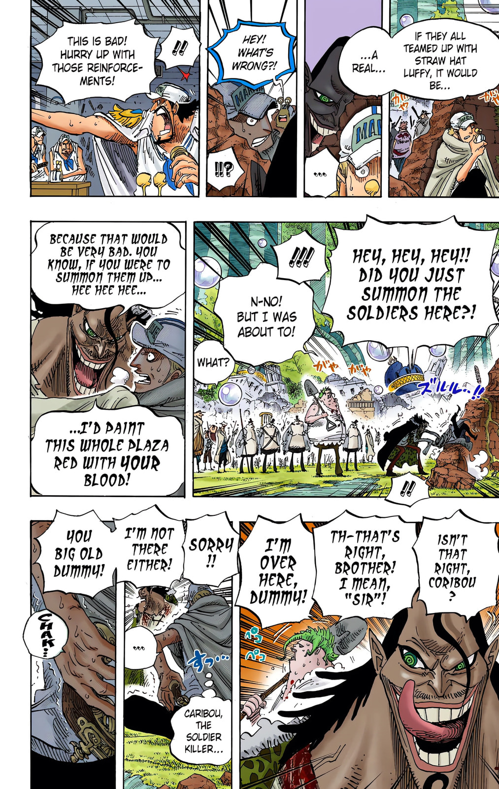 Read One Piece (Colored) chapter 600 image 7 on Lezhin