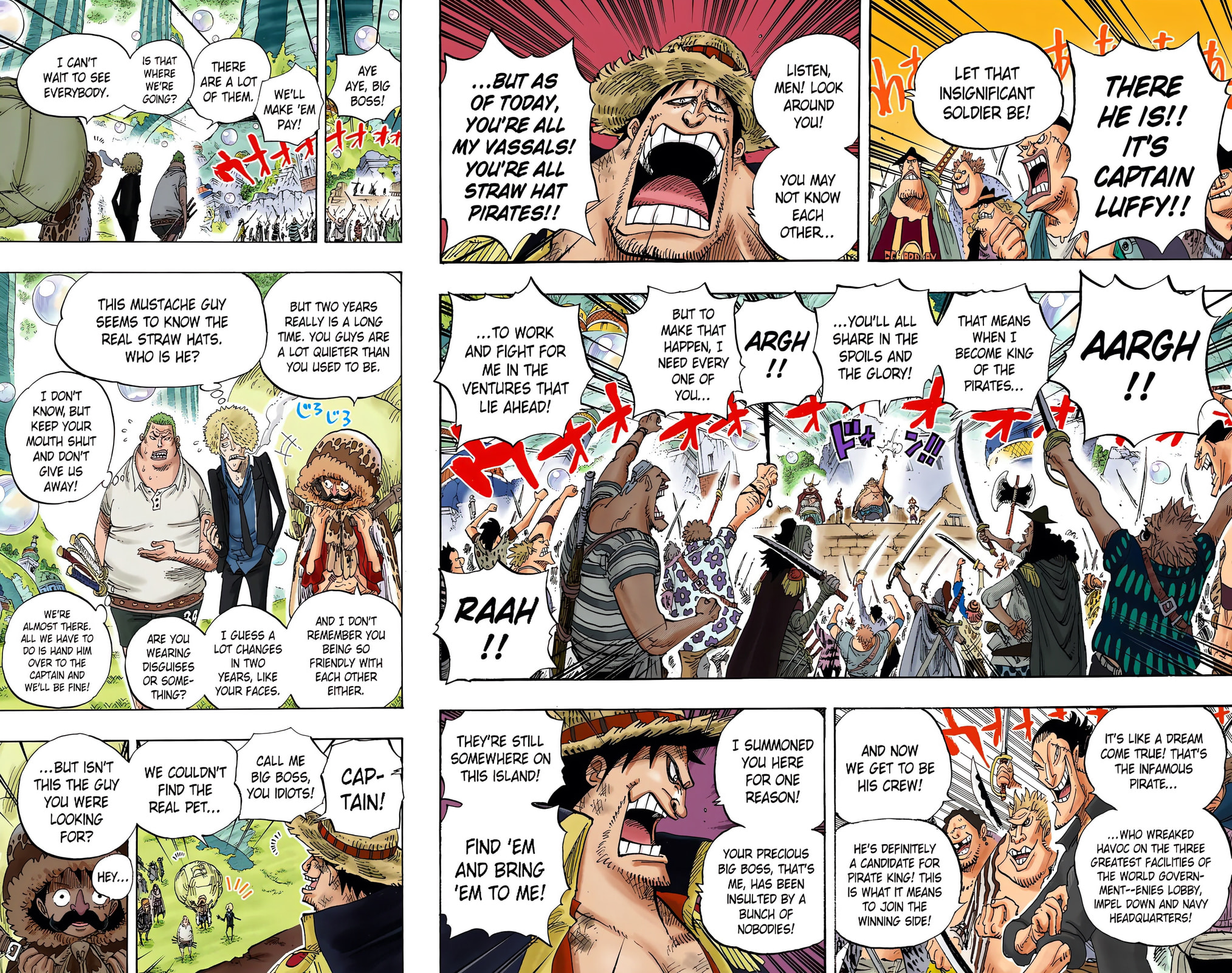 Read One Piece (Colored) chapter 600 image 9 on Lezhin