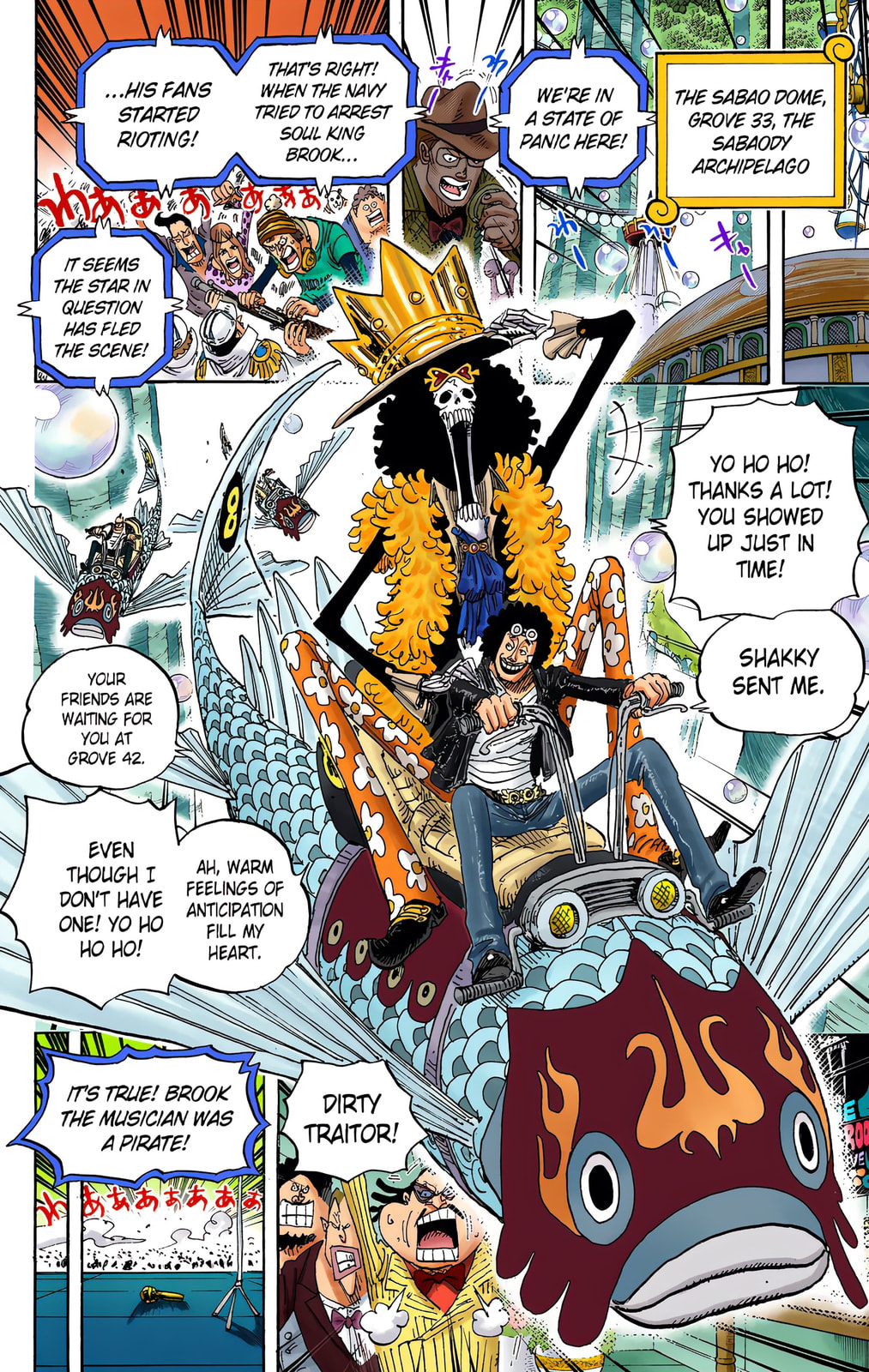 Read One Piece (Colored) chapter 601 image 1 on Lezhin