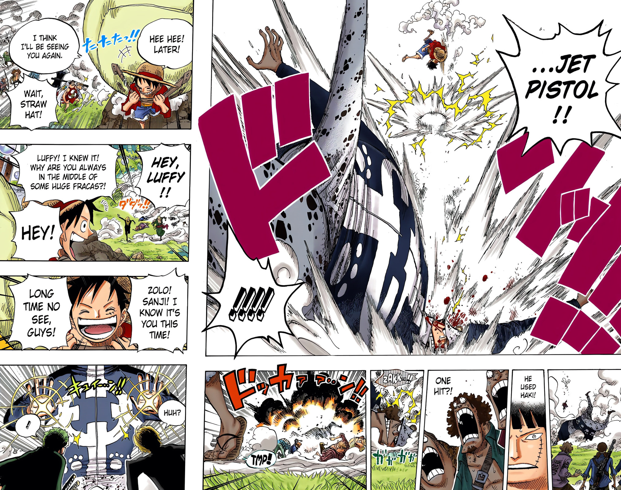 Read One Piece (Colored) chapter 601 image 12 on Lezhin