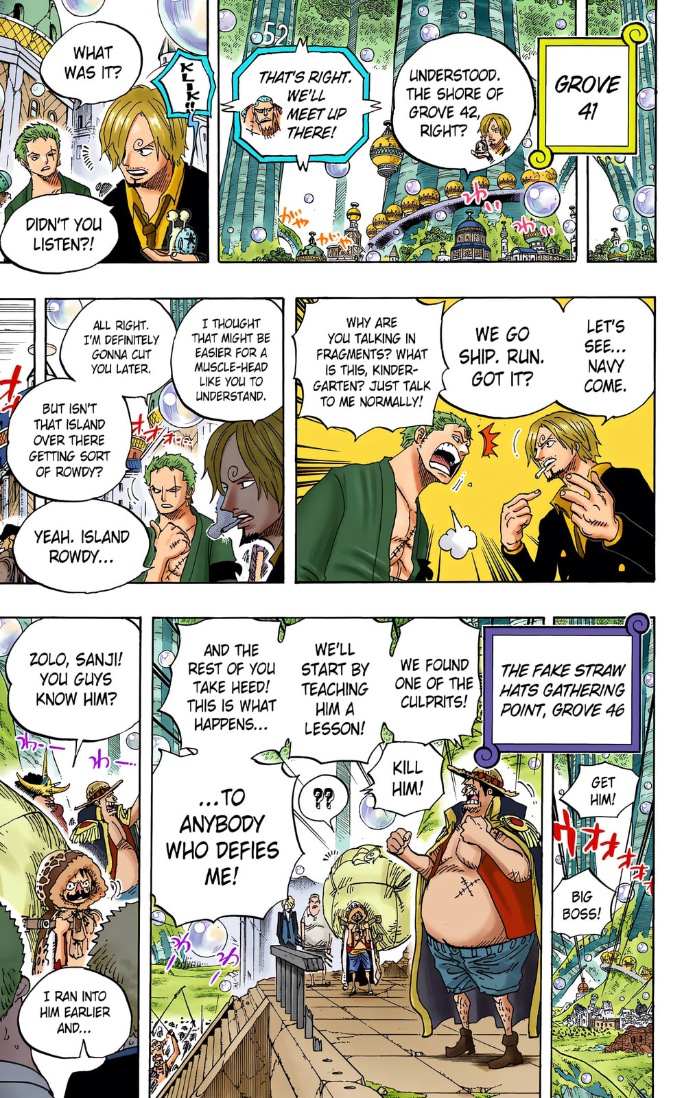 Read One Piece (Colored) chapter 601 image 2 on Lezhin