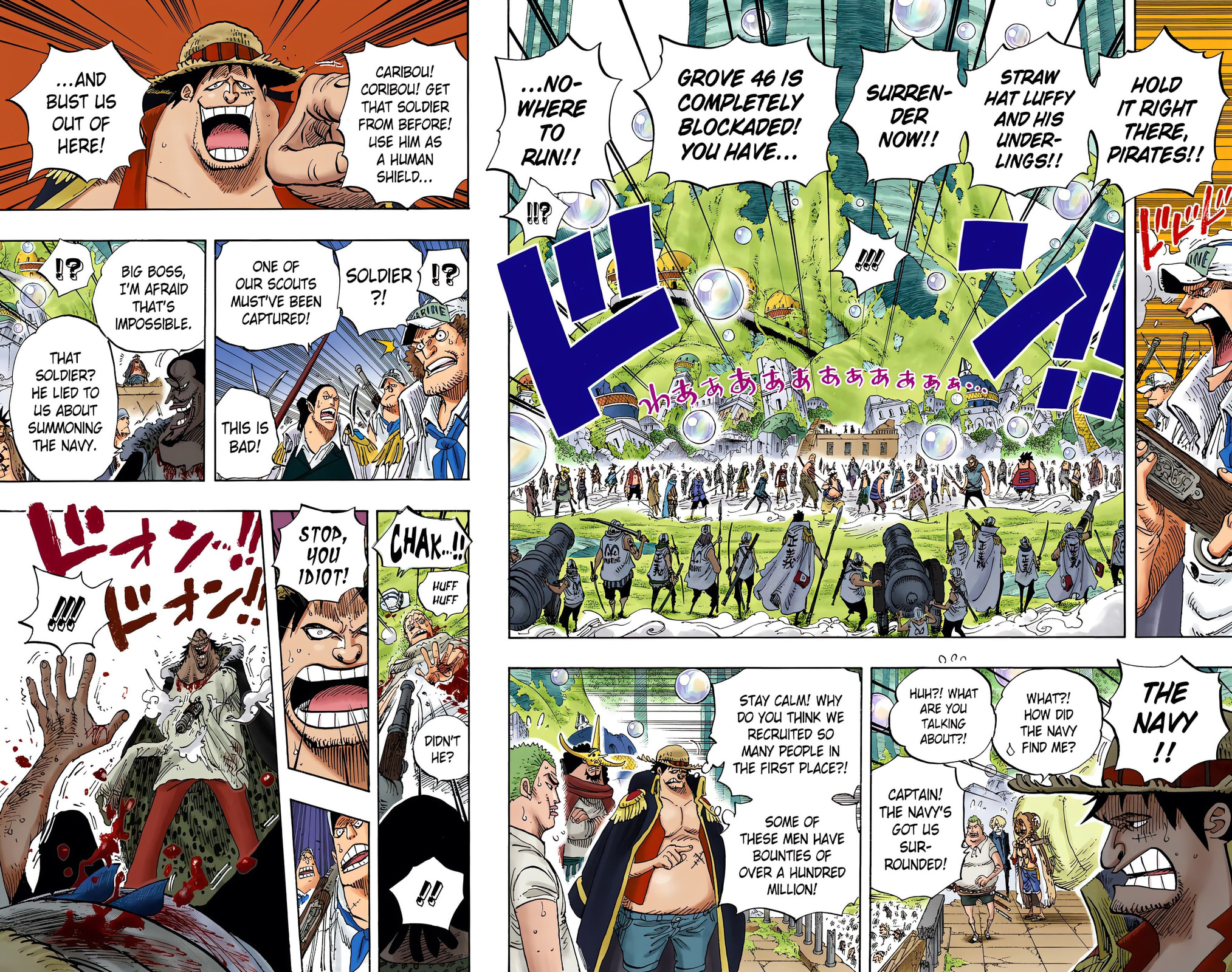 Read One Piece (Colored) chapter 601 image 3 on Lezhin