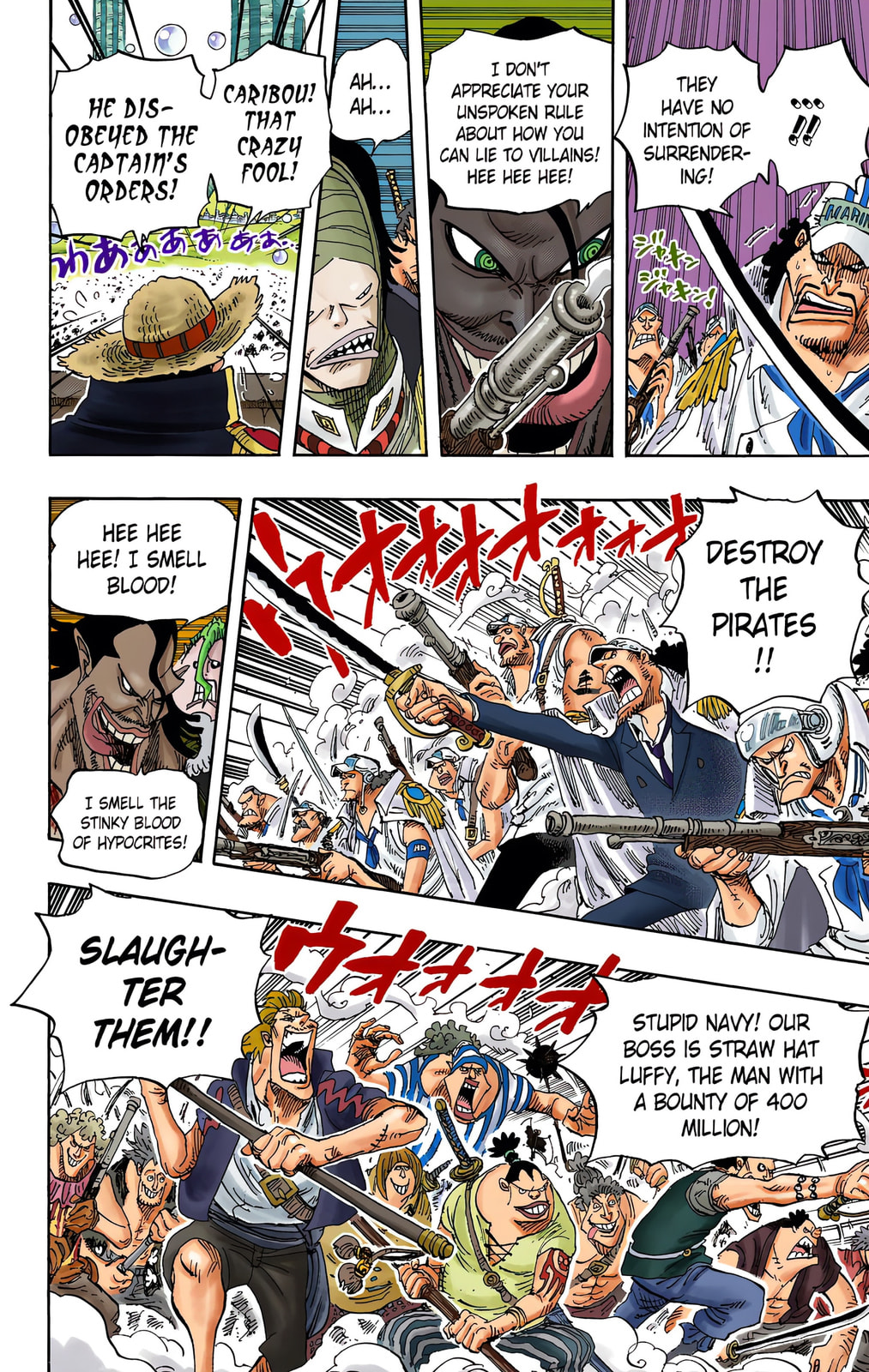 Read One Piece (Colored) chapter 601 image 4 on Lezhin