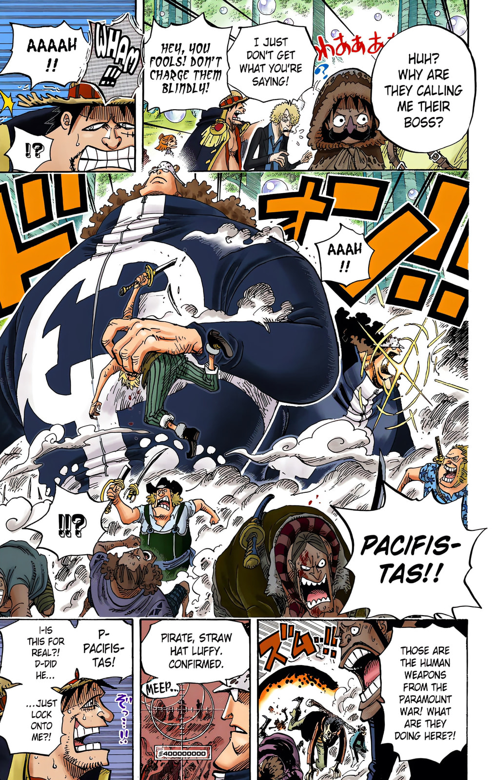 Read One Piece (Colored) chapter 601 image 5 on Lezhin