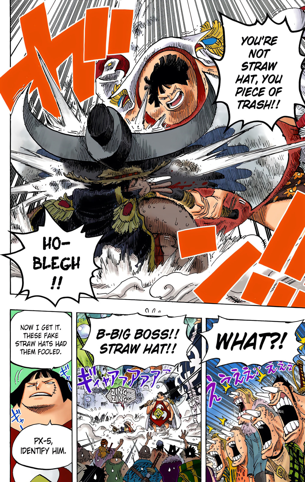 Read One Piece (Colored) chapter 601 image 8 on Lezhin
