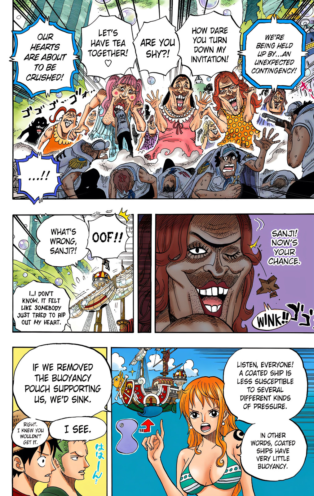 Read One Piece (Colored) chapter 602 image 12 on Lezhin
