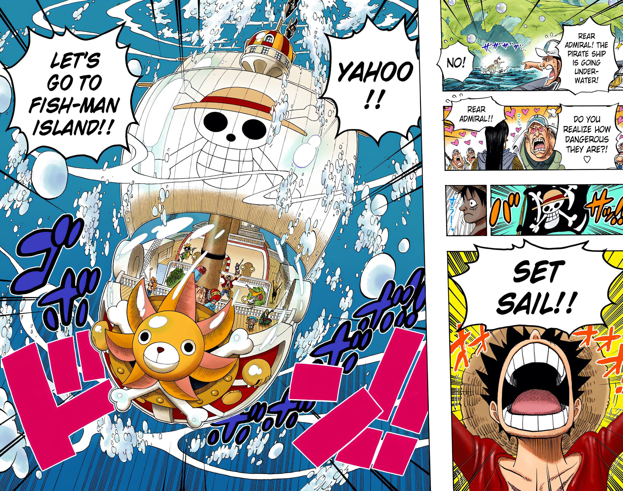 Read One Piece (Colored) chapter 602 image 14 on Lezhin