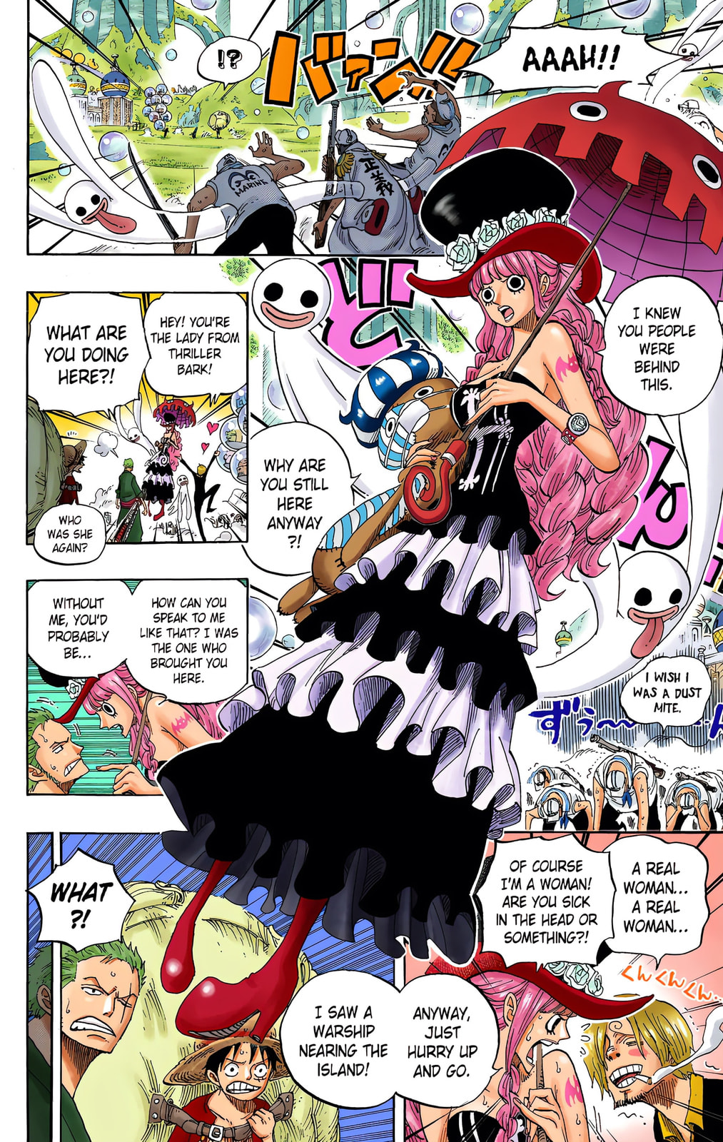 Read One Piece (Colored) chapter 602 image 3 on Lezhin