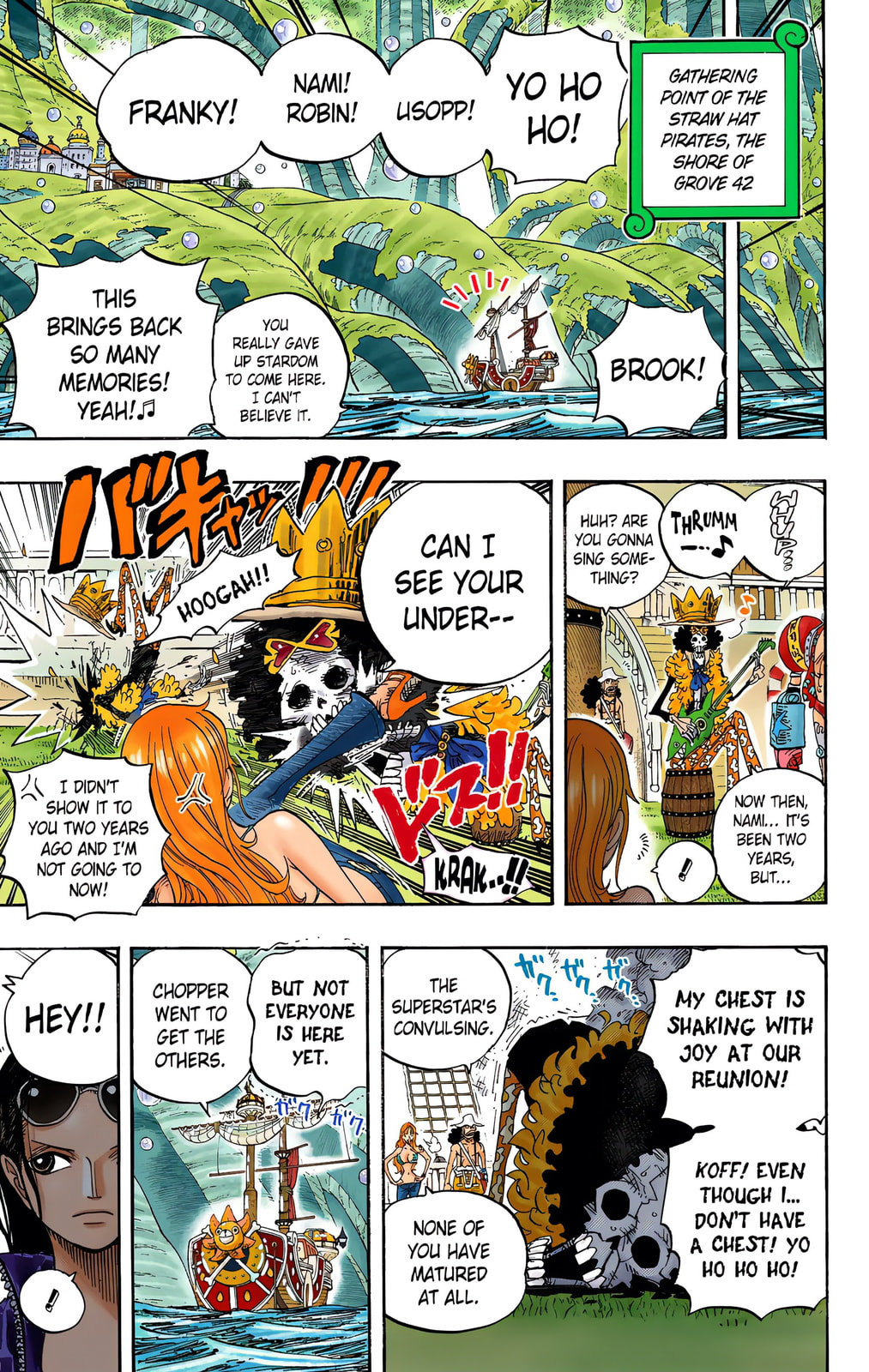 Read One Piece (Colored) chapter 602 image 4 on Lezhin