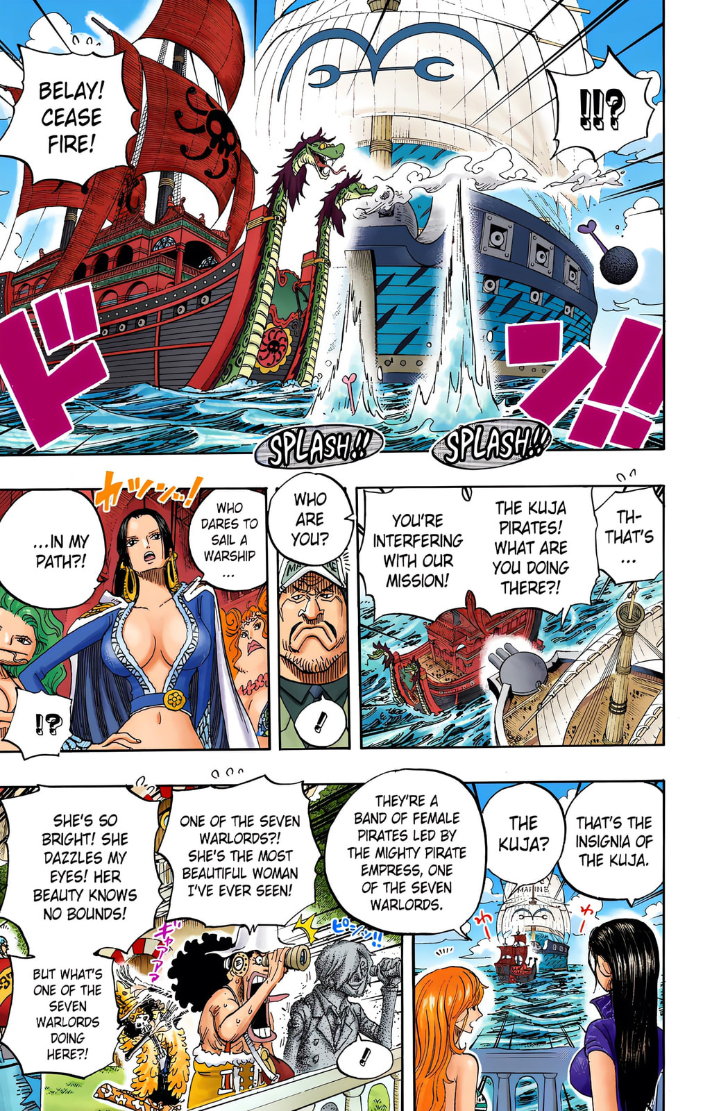 Read One Piece (Colored) chapter 602 image 7 on Lezhin