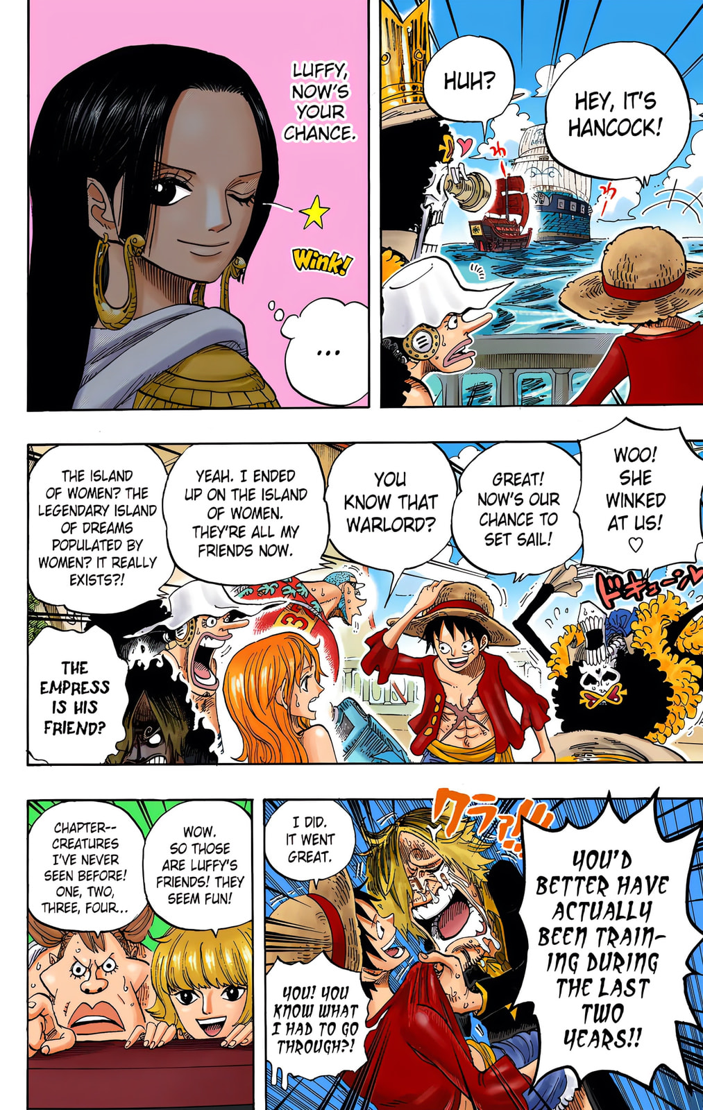 Read One Piece (Colored) chapter 602 image 8 on Lezhin