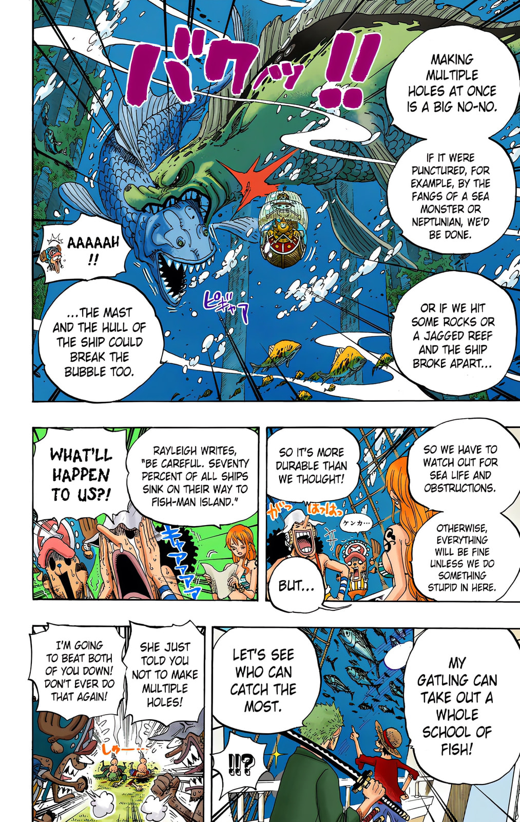 Read One Piece (Colored) chapter 603 image 10 on Lezhin