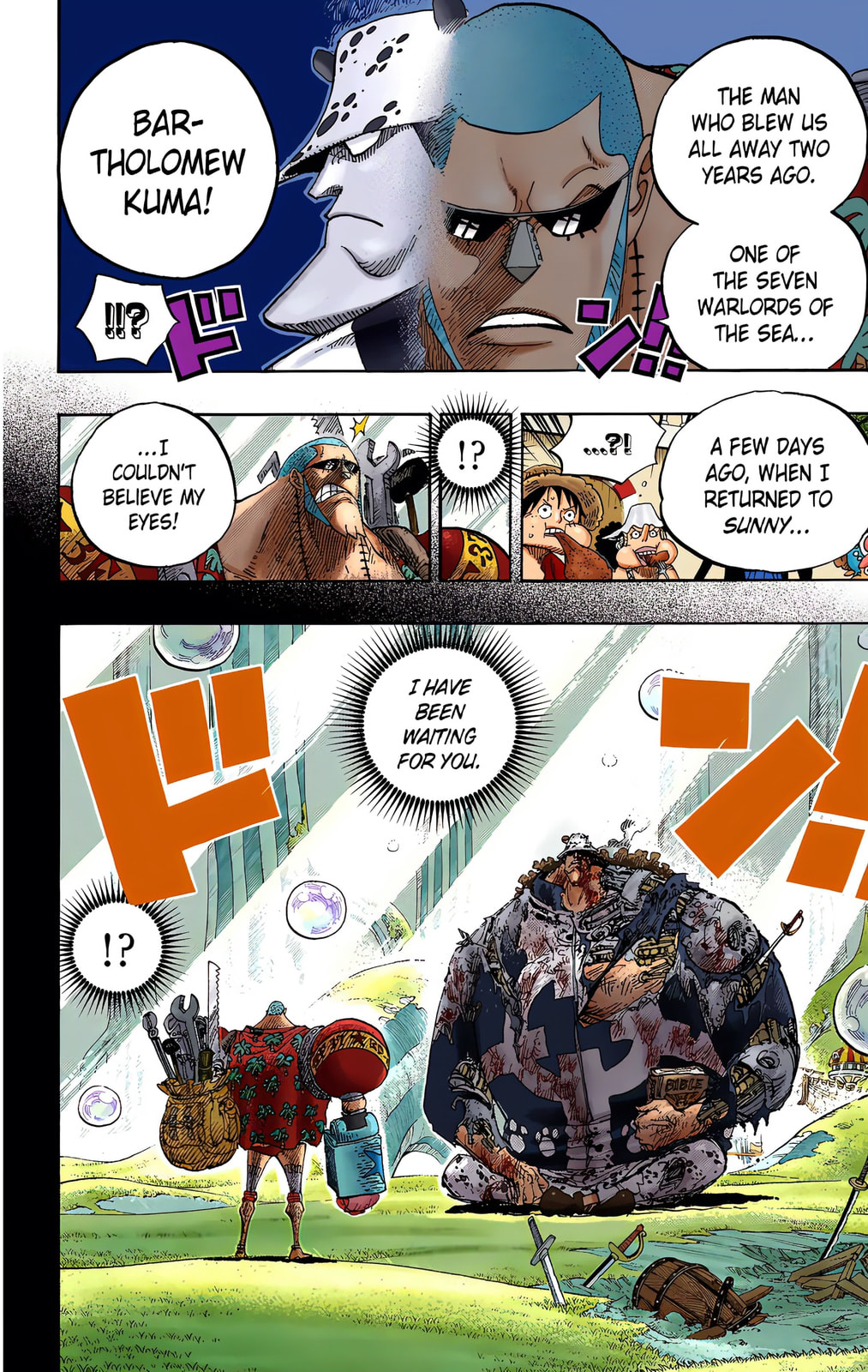 Read One Piece (Colored) chapter 603 image 12 on Lezhin