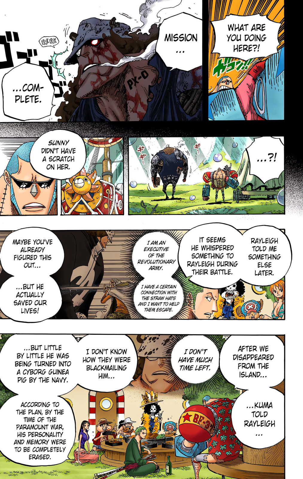 Read One Piece (Colored) chapter 603 image 13 on Lezhin