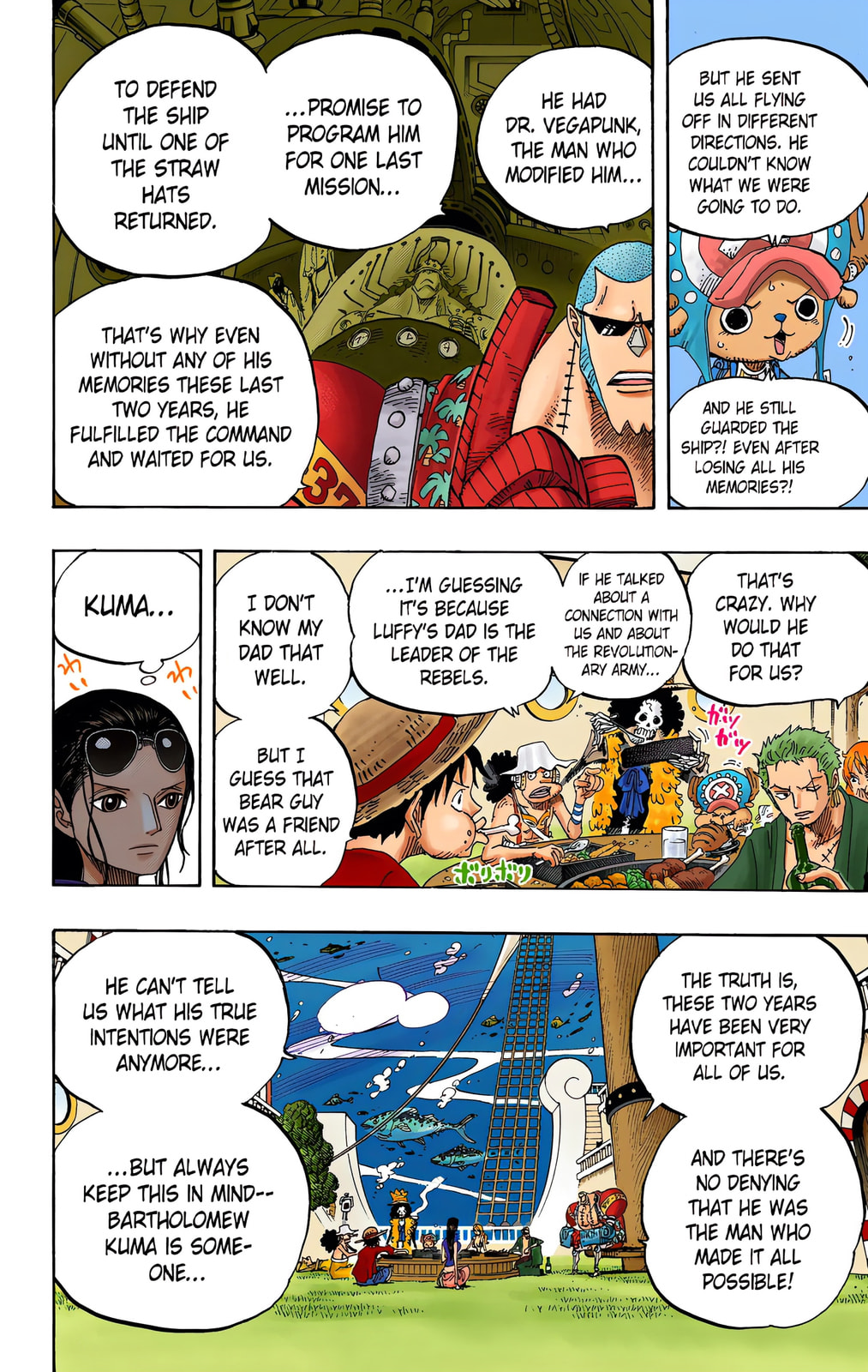 Read One Piece (Colored) chapter 603 image 14 on Lezhin