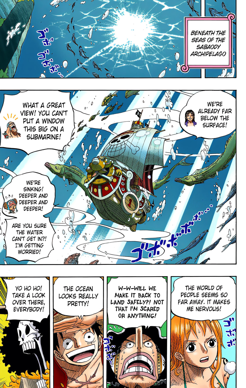 Read One Piece (Colored) chapter 603 image 6 on Lezhin
