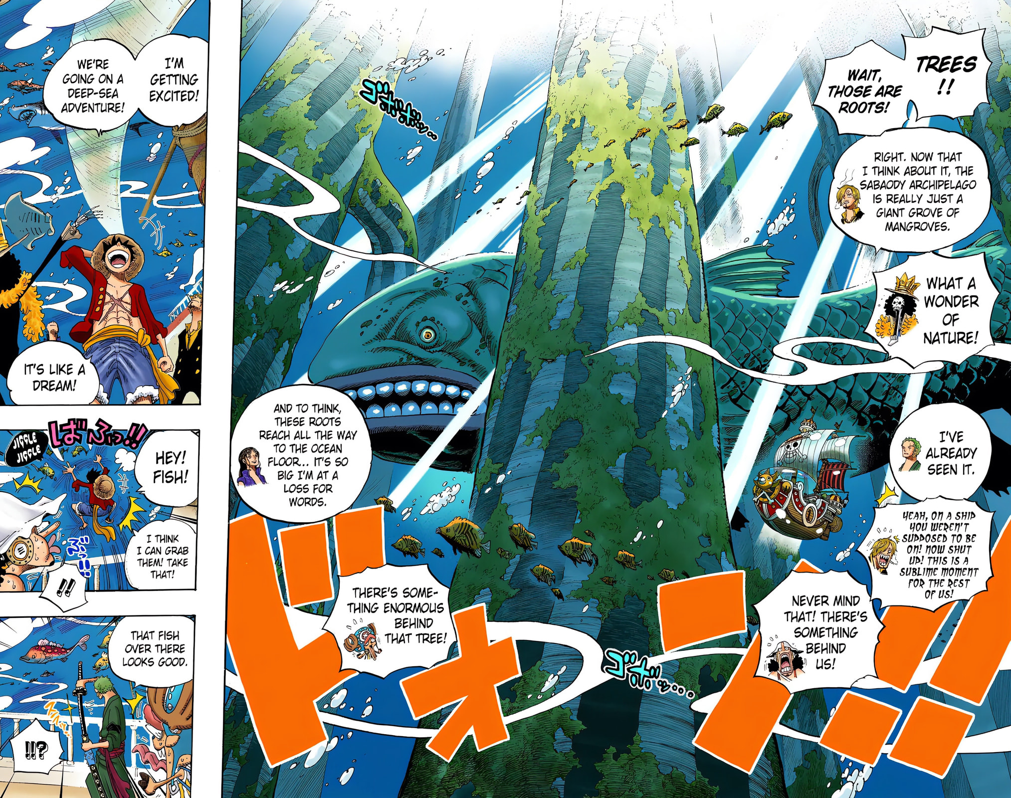 Read One Piece (Colored) chapter 603 image 7 on Lezhin