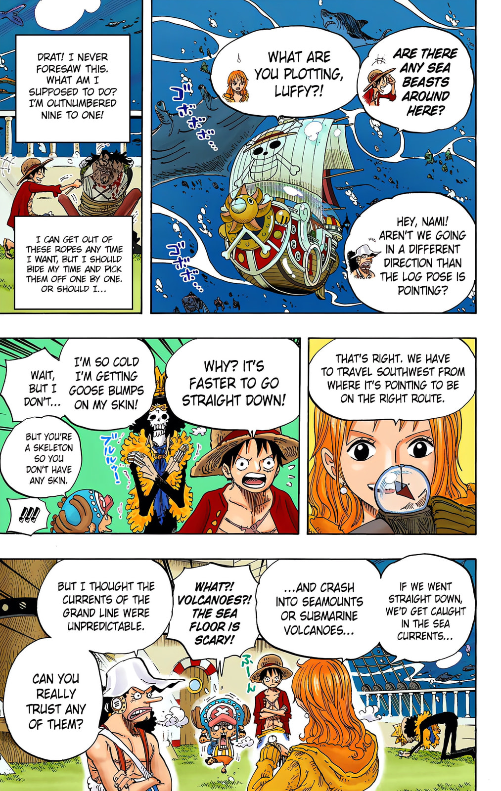 Read One Piece (Colored) chapter 604 image 10 on Lezhin