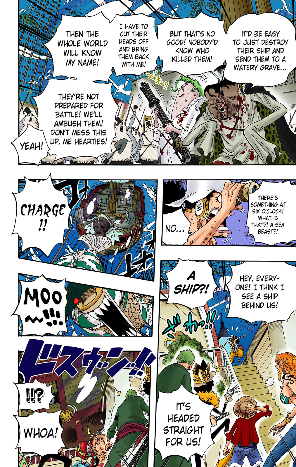 Read One Piece (Colored) chapter 604 image 3 on Lezhin
